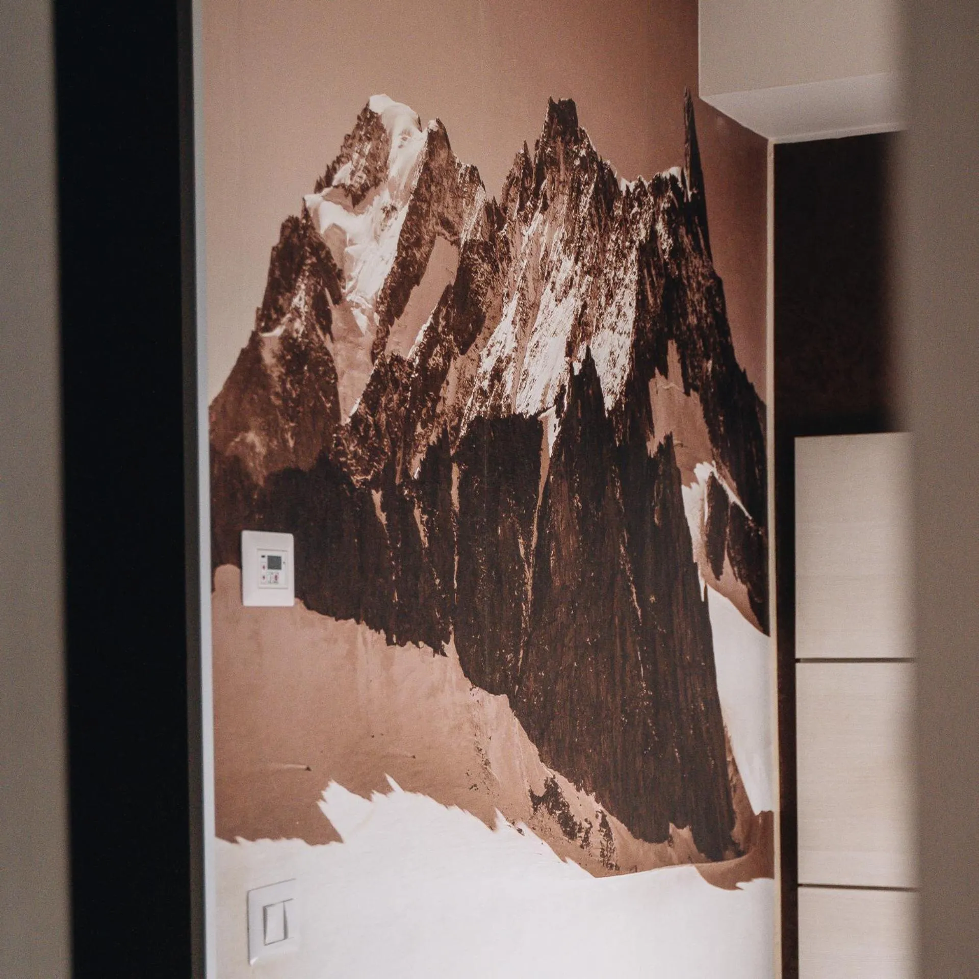 Decorative detail in HB Aosta Hotel & Balcony SPA