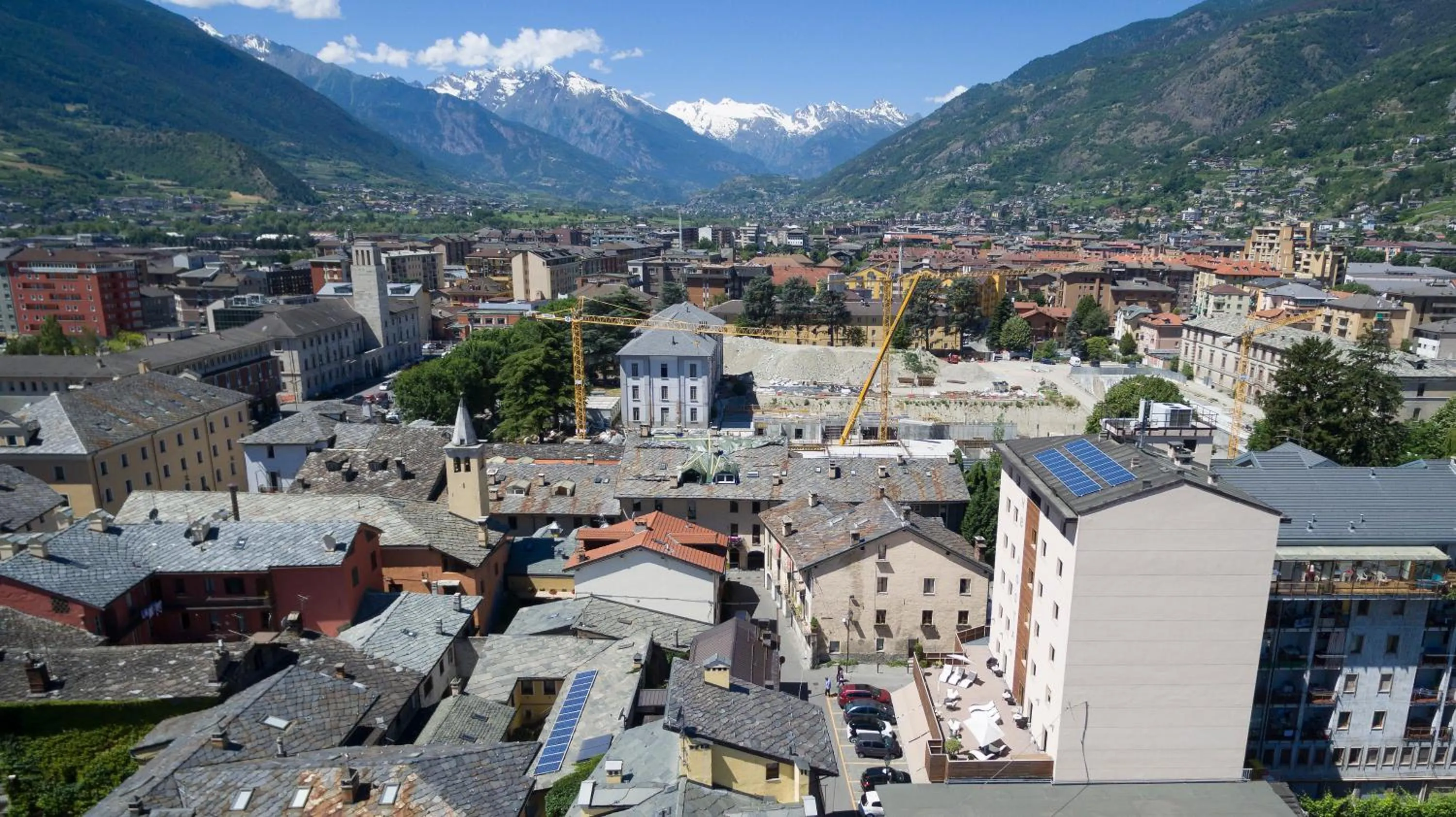 Bird's eye view in HB Aosta Hotel & Balcony SPA