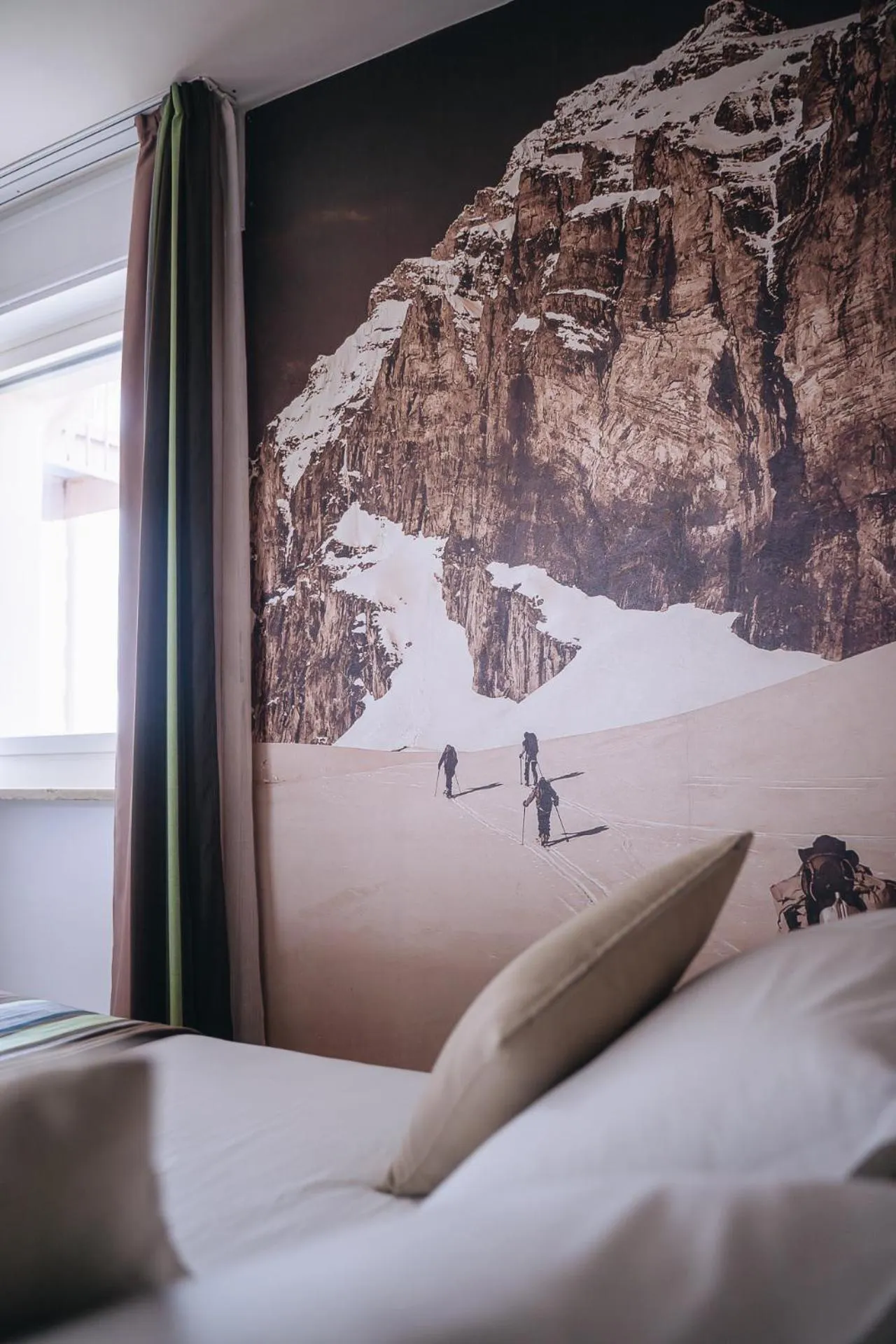 Bed in HB Aosta Hotel & Balcony SPA