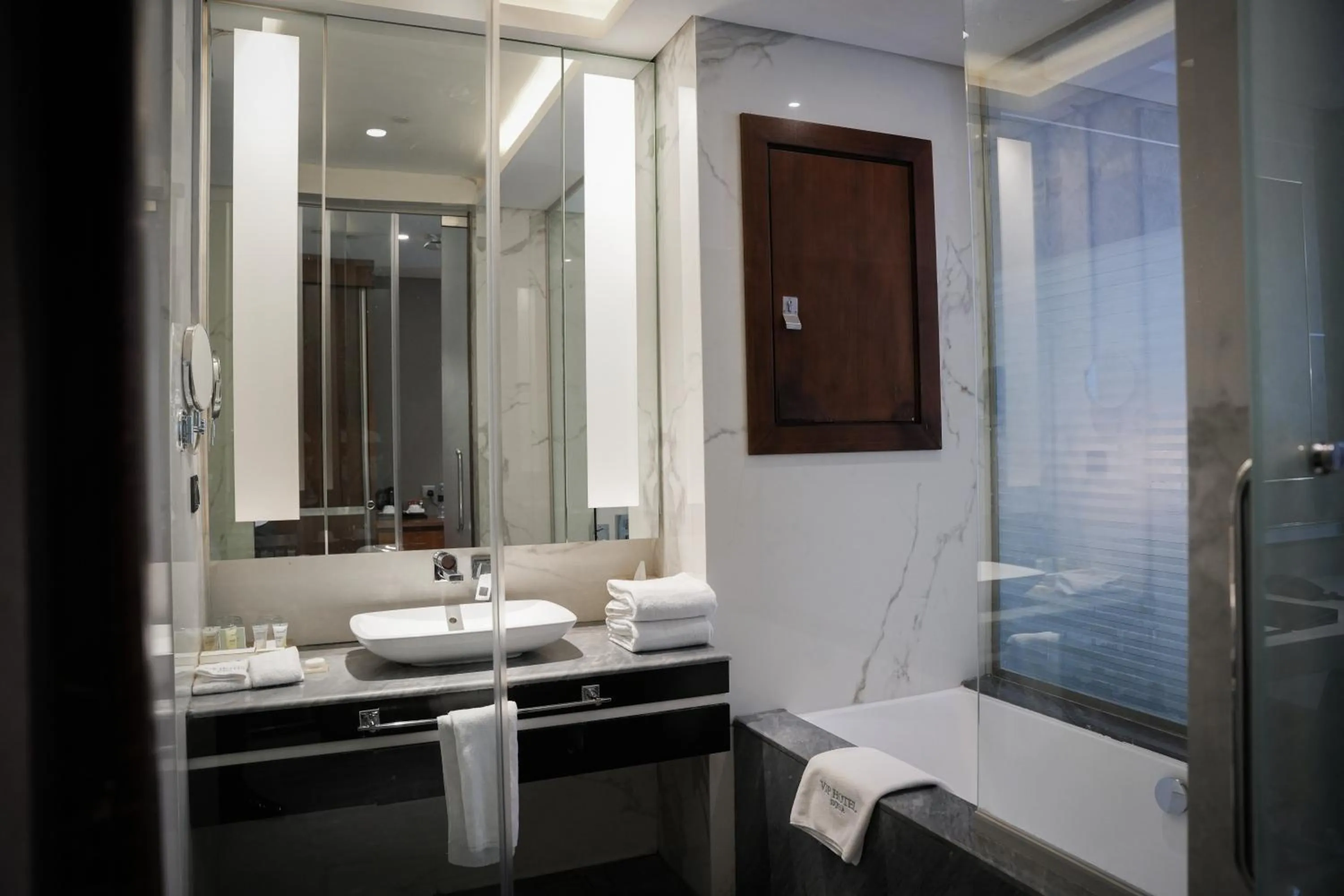 Bathroom in VIP Hotel Doha Qatar