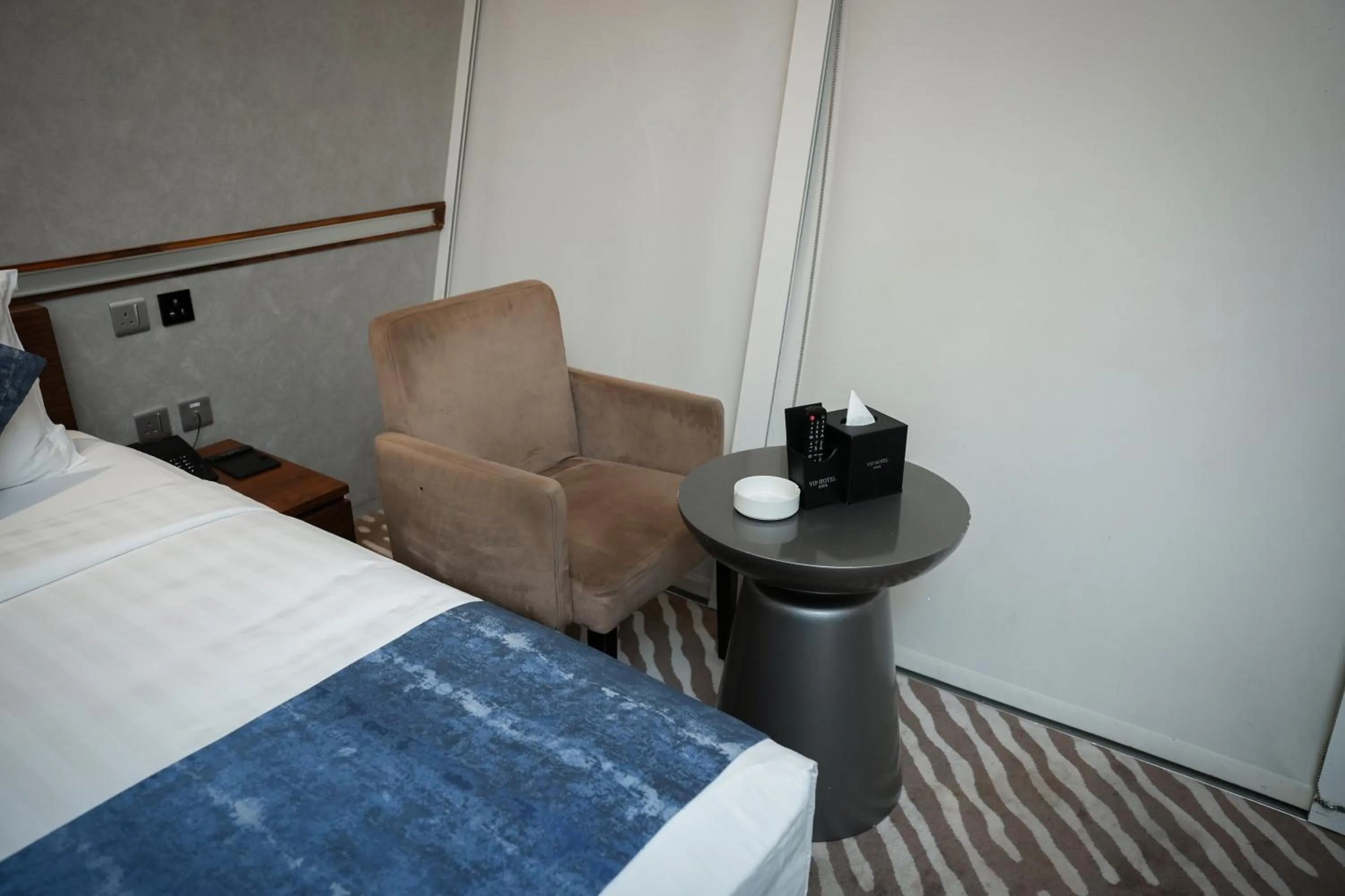 Bed in VIP Hotel Doha Qatar