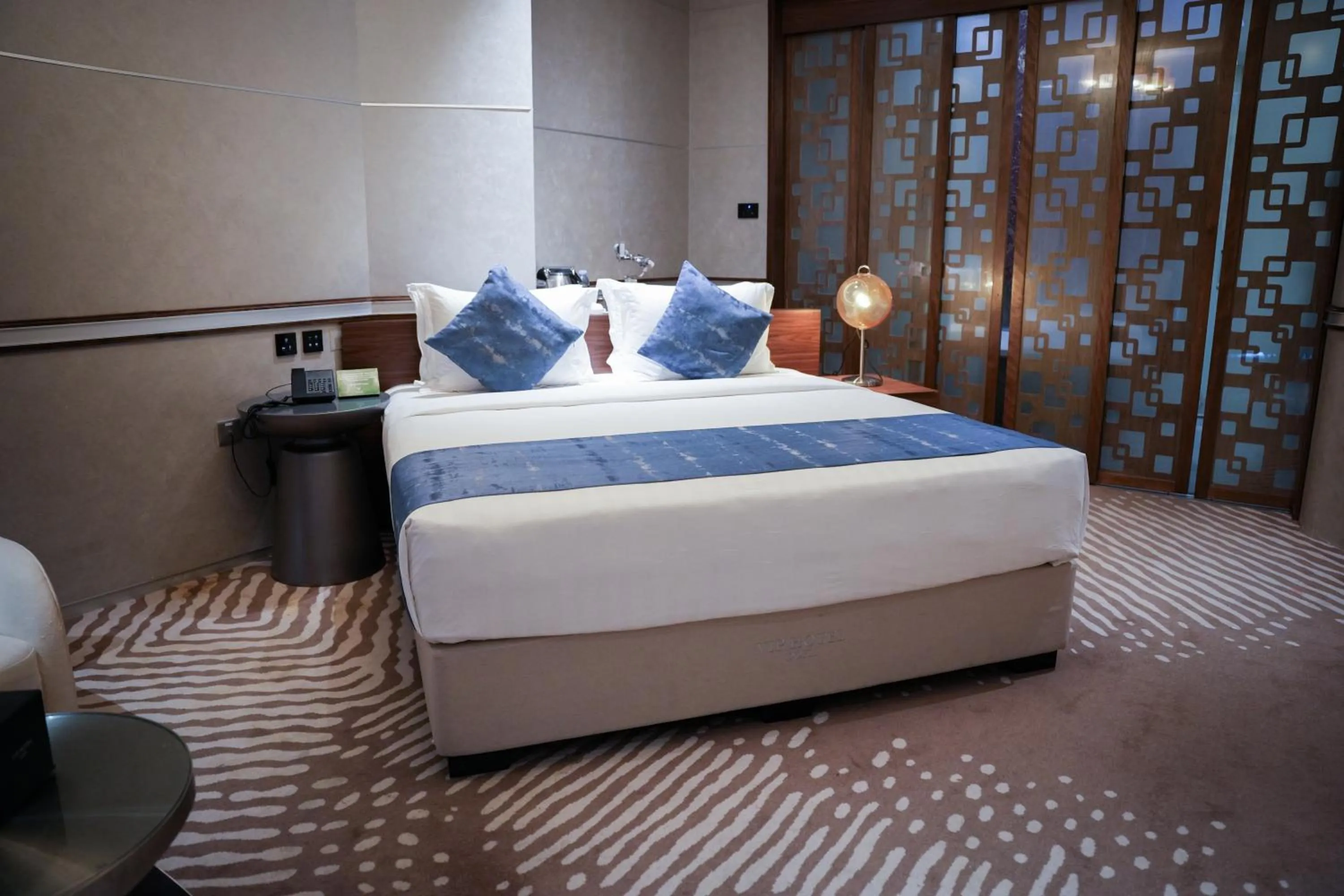 Bed in VIP Hotel Doha Qatar