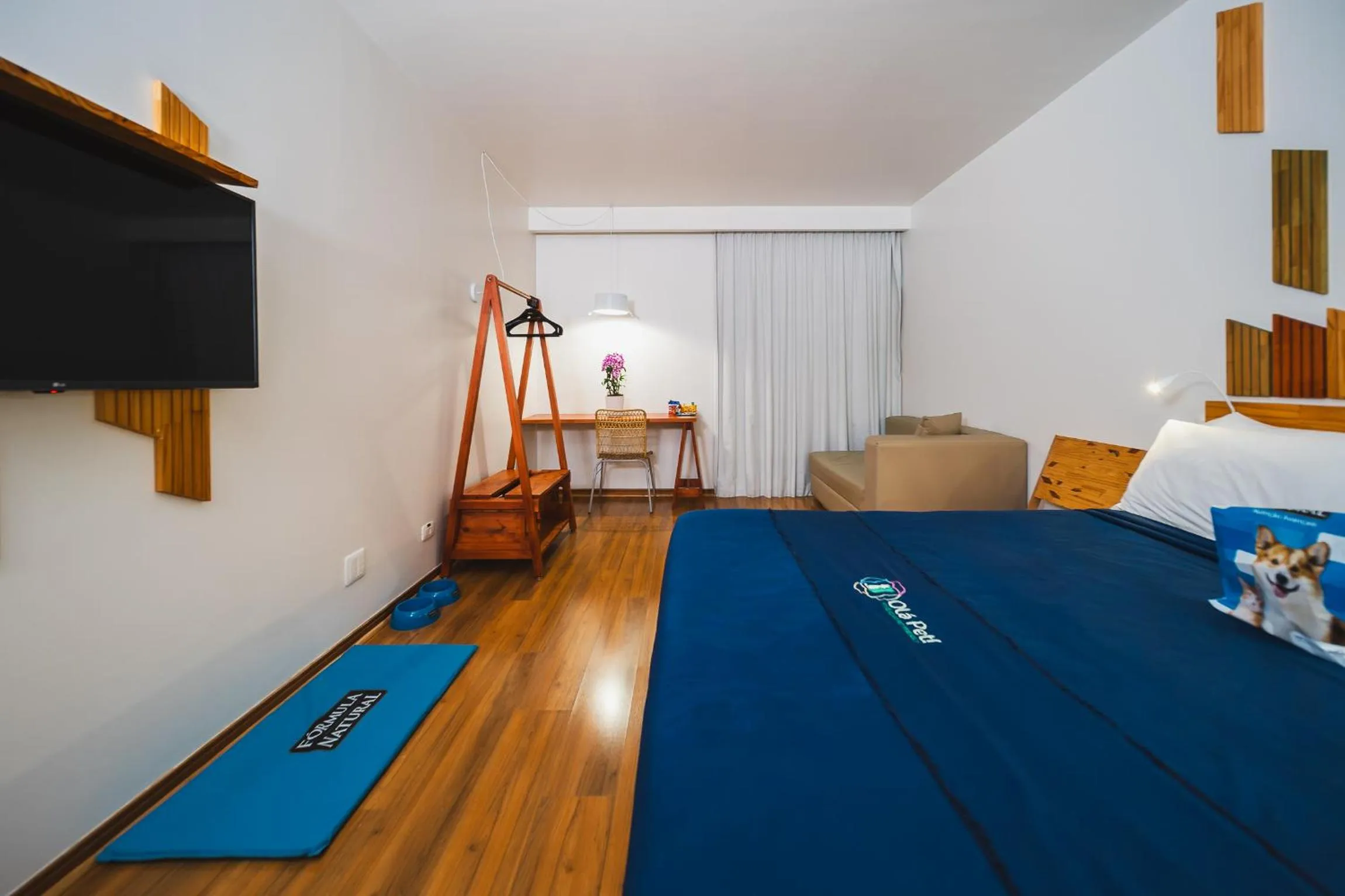 Bathroom, Bed in Hotel Nacional Inn Curitiba Santa Felicidade