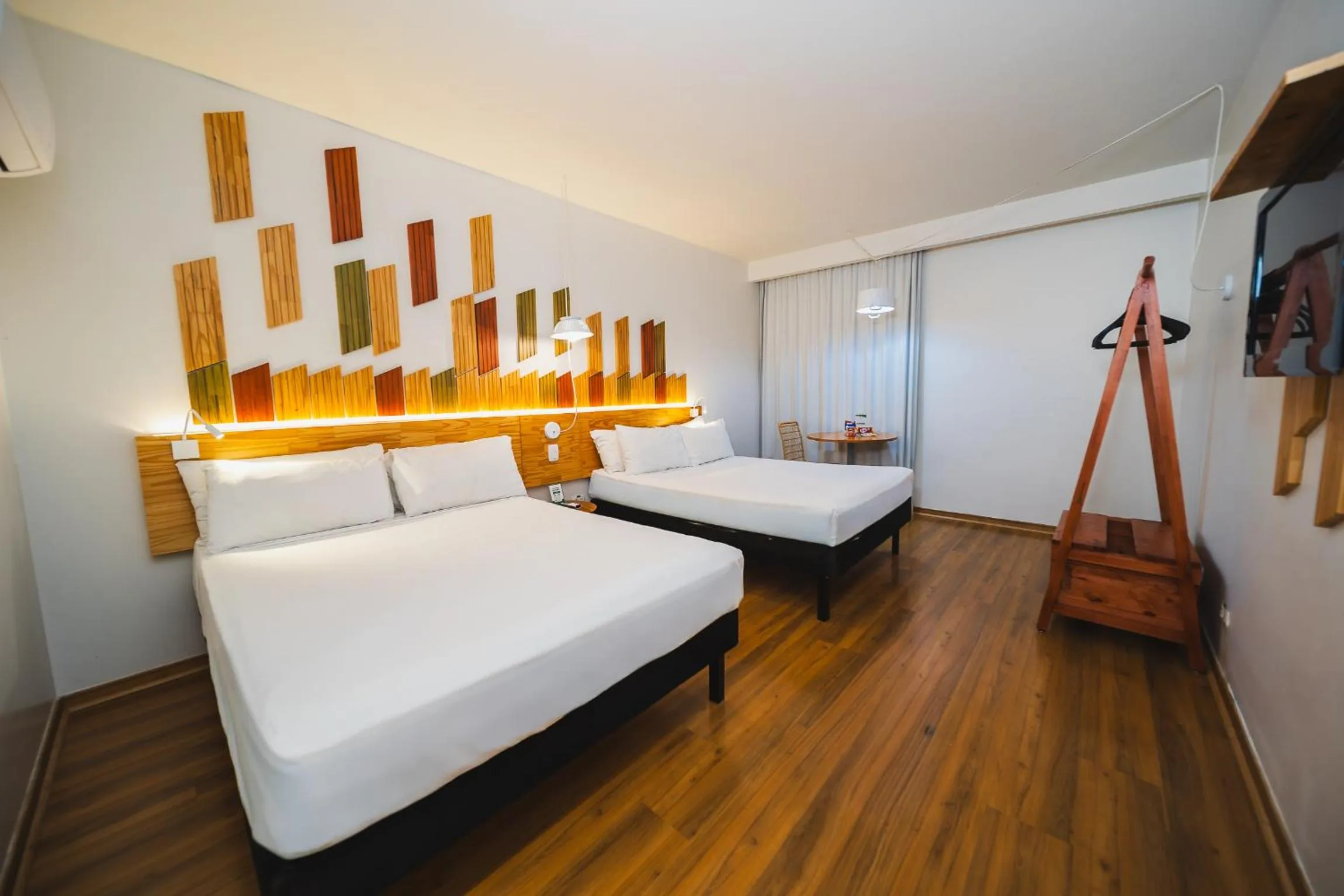 Bedroom, Bed in Hotel Nacional Inn Curitiba Santa Felicidade