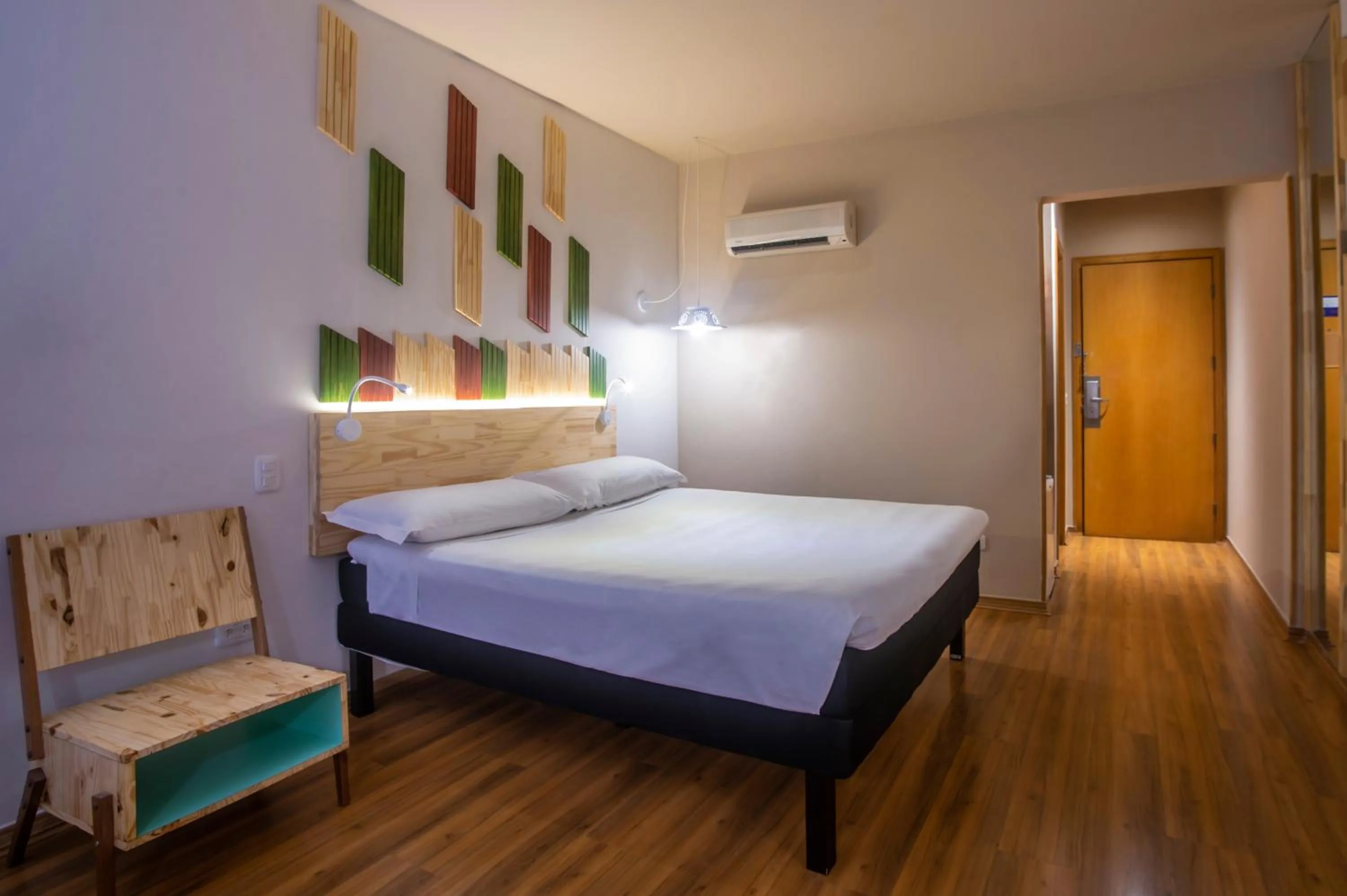 Bed in Hotel Nacional Inn Curitiba Santa Felicidade