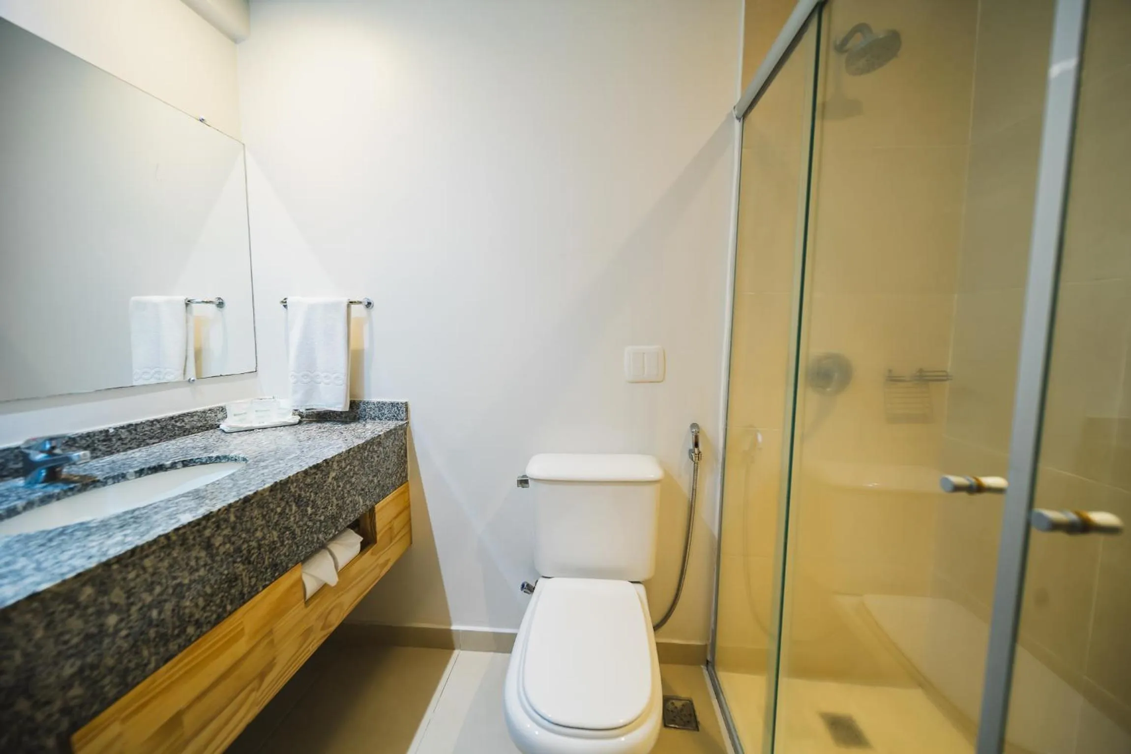 Bathroom in Hotel Nacional Inn Curitiba Santa Felicidade