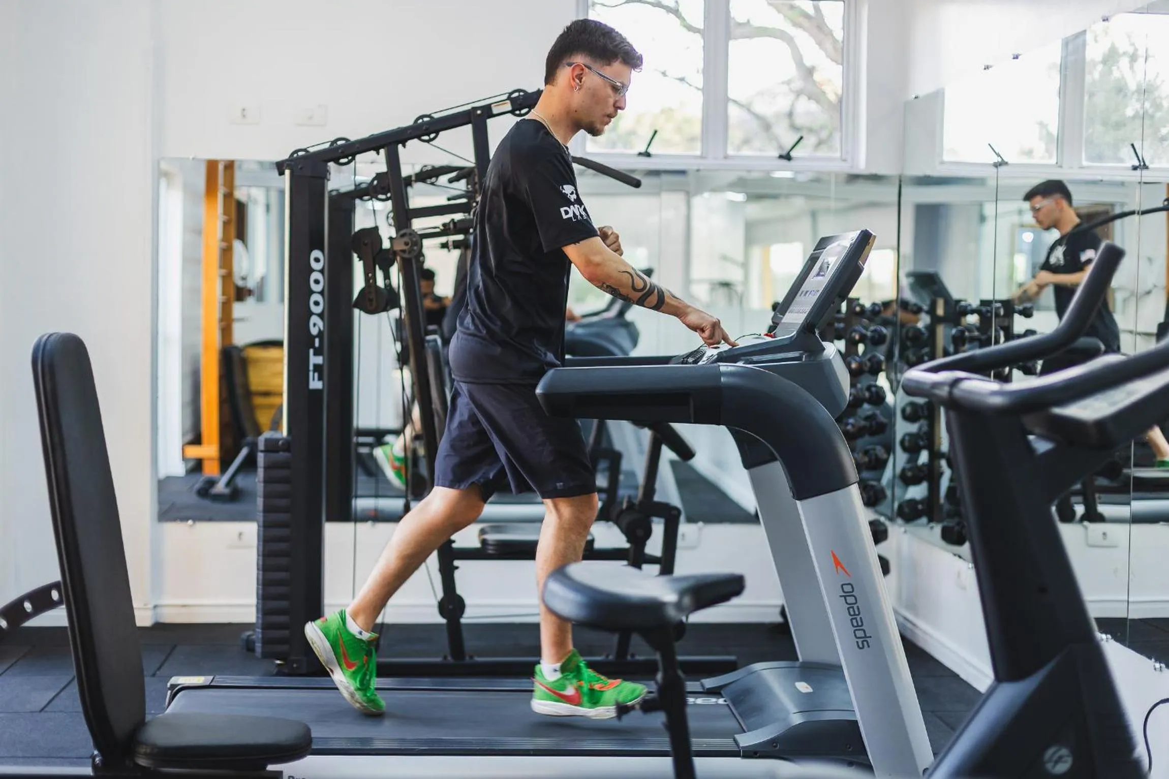 Fitness centre/facilities in Hotel Nacional Inn Curitiba Santa Felicidade