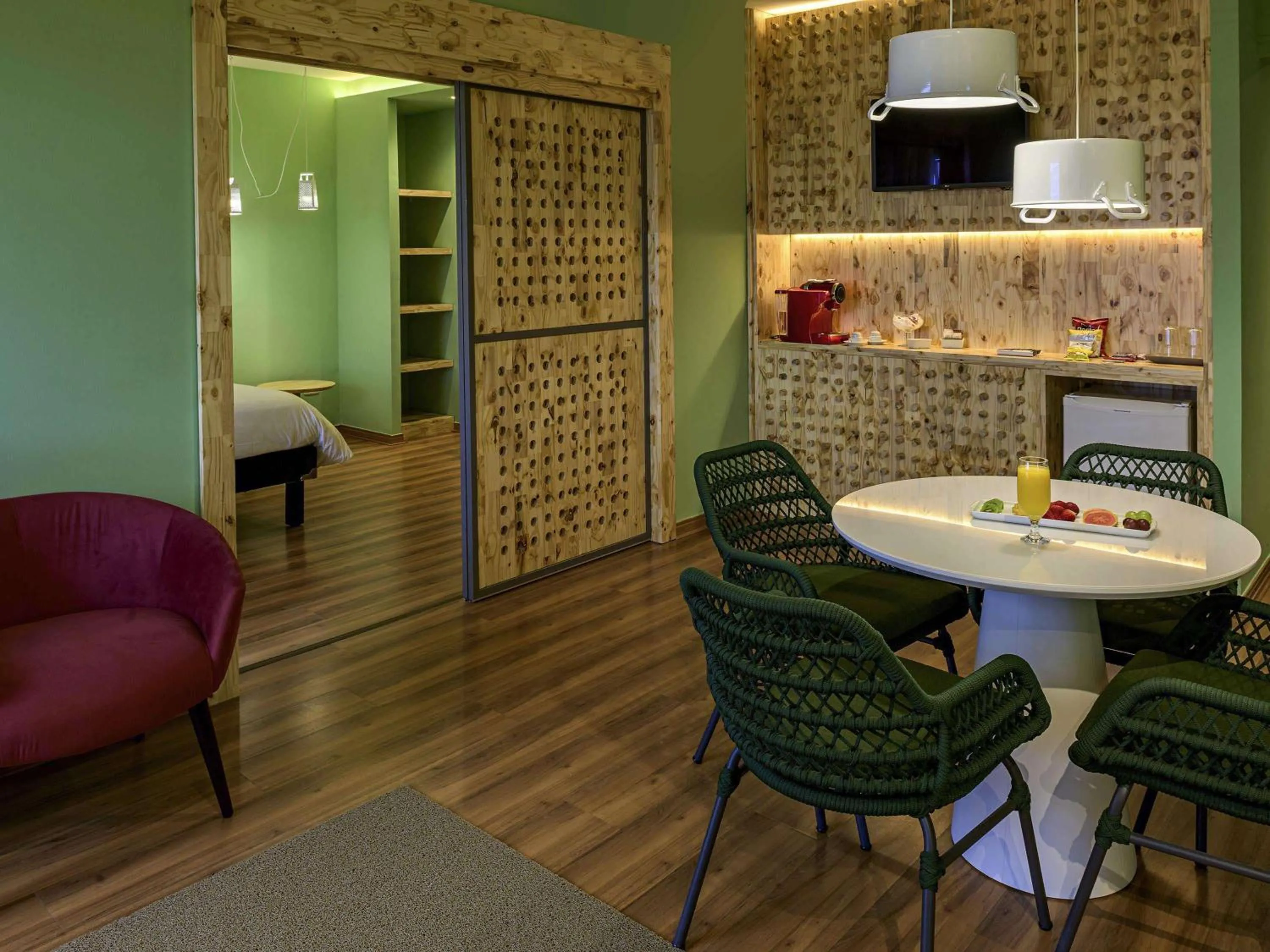 Photo of the whole room in Hotel Nacional Inn Curitiba Santa Felicidade