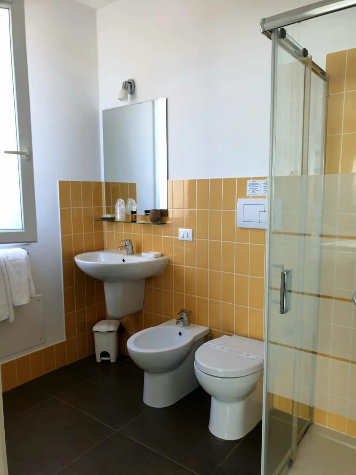 Shower in Hotel Grel