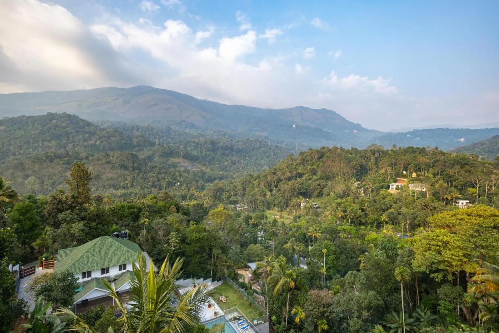 Natural landscape in Star Emirates Luxury Resort and Spa, Munnar