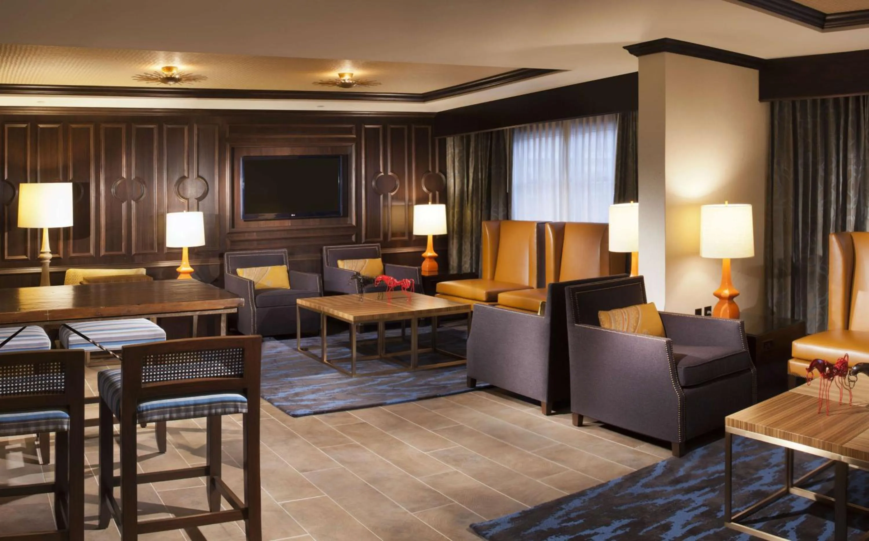 Lobby or reception in Hilton Santa Fe Historic Plaza