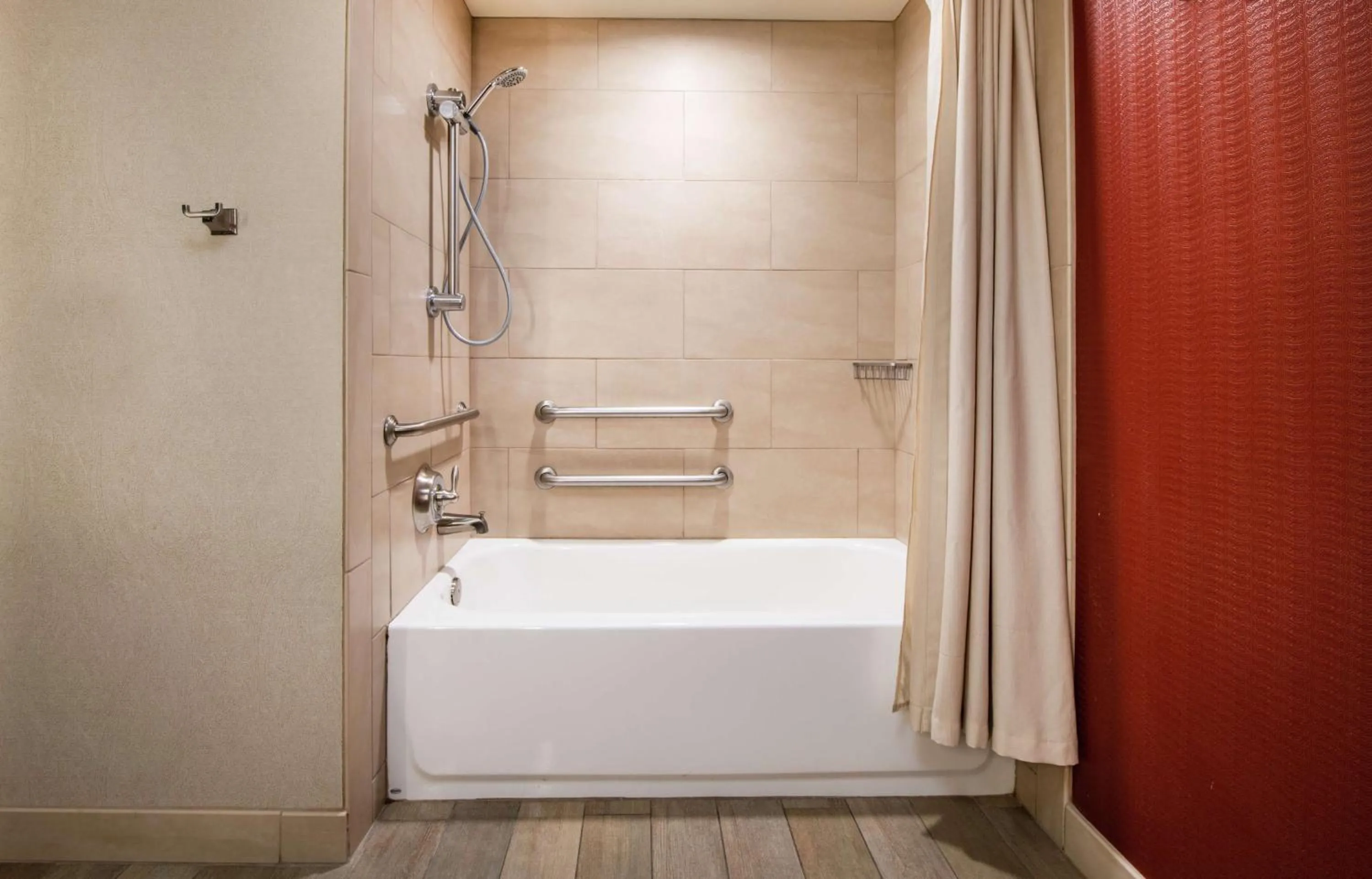 Bathroom in Hilton Santa Fe Historic Plaza