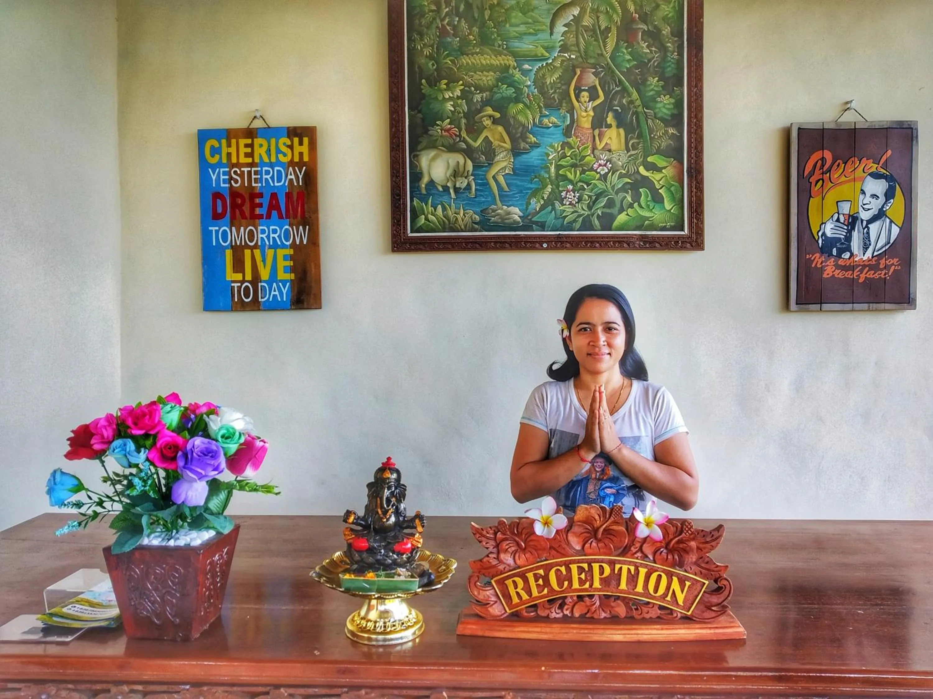 Staff in Hotra Hill Cottage