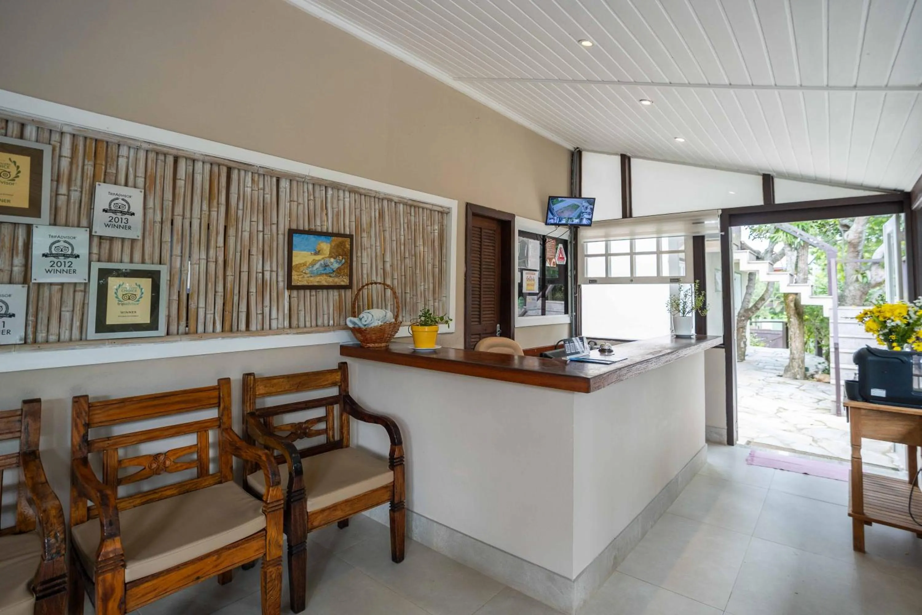 Lobby or reception in Pousada Vila Pitanga