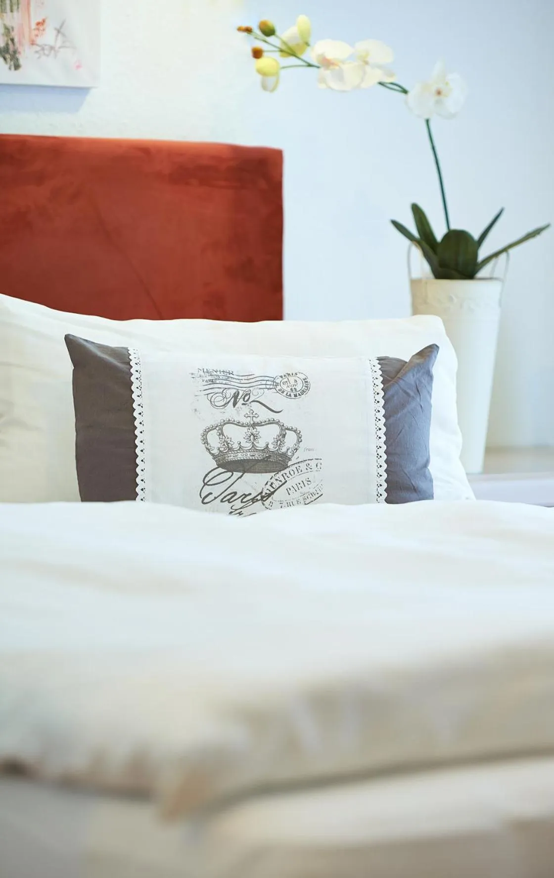 Bed in Aparthotel Stibbe