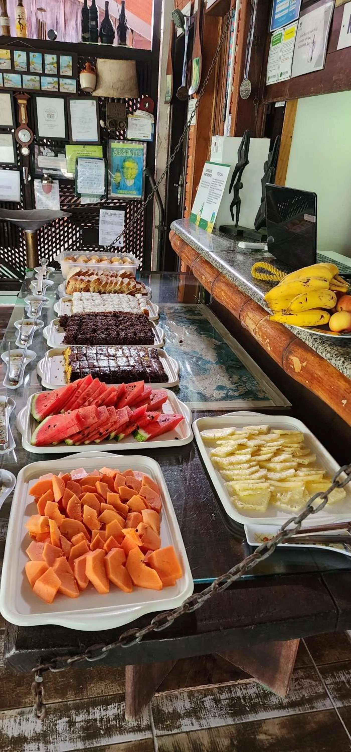 Breakfast in A Ilha Verde Hotel Pousada na Praia