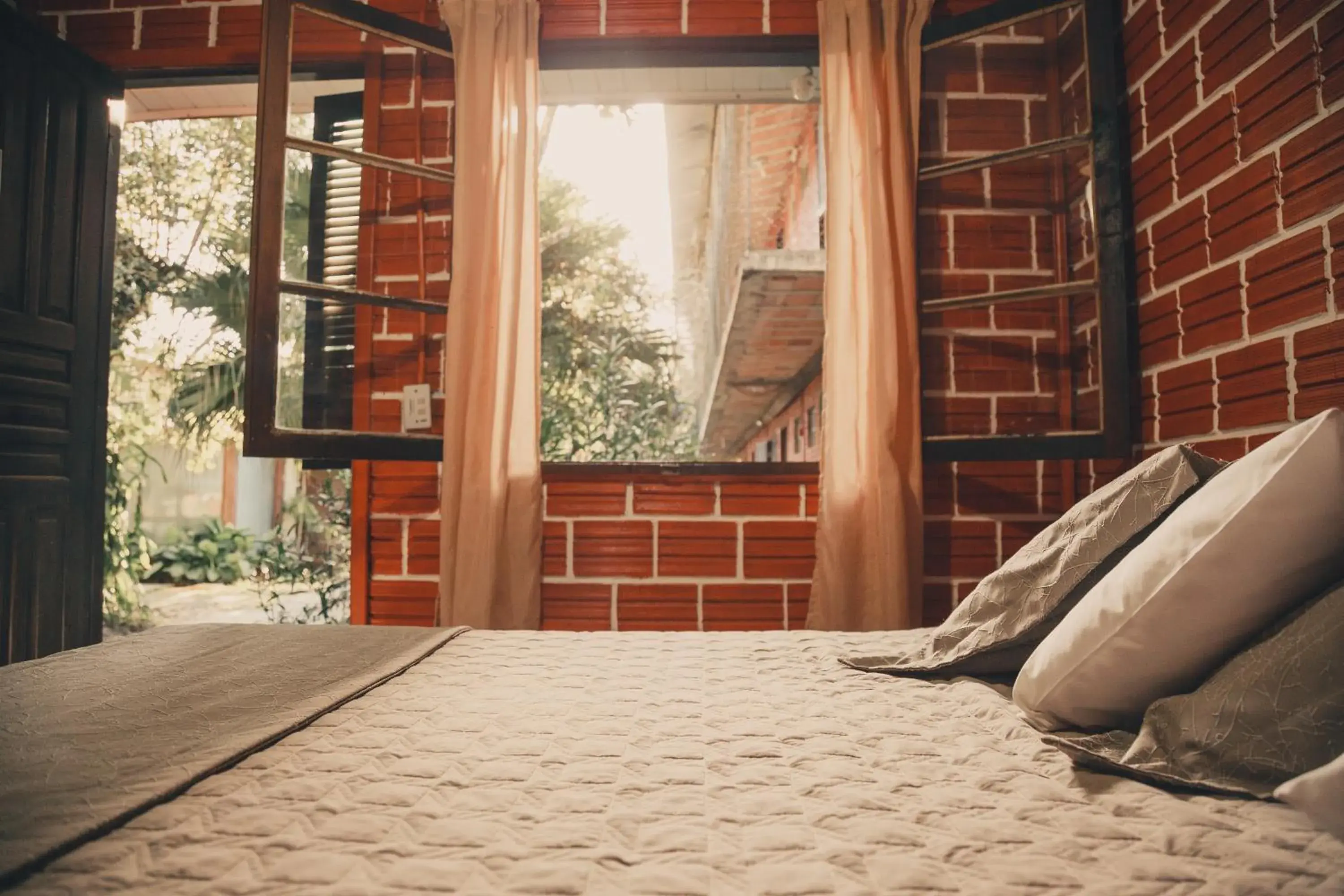 Standard Double Room with Fan in A Ilha Verde Hotel Pousada na Praia Standard Double Room with Fan in A Ilha Verde Hotel Pousada na Praia