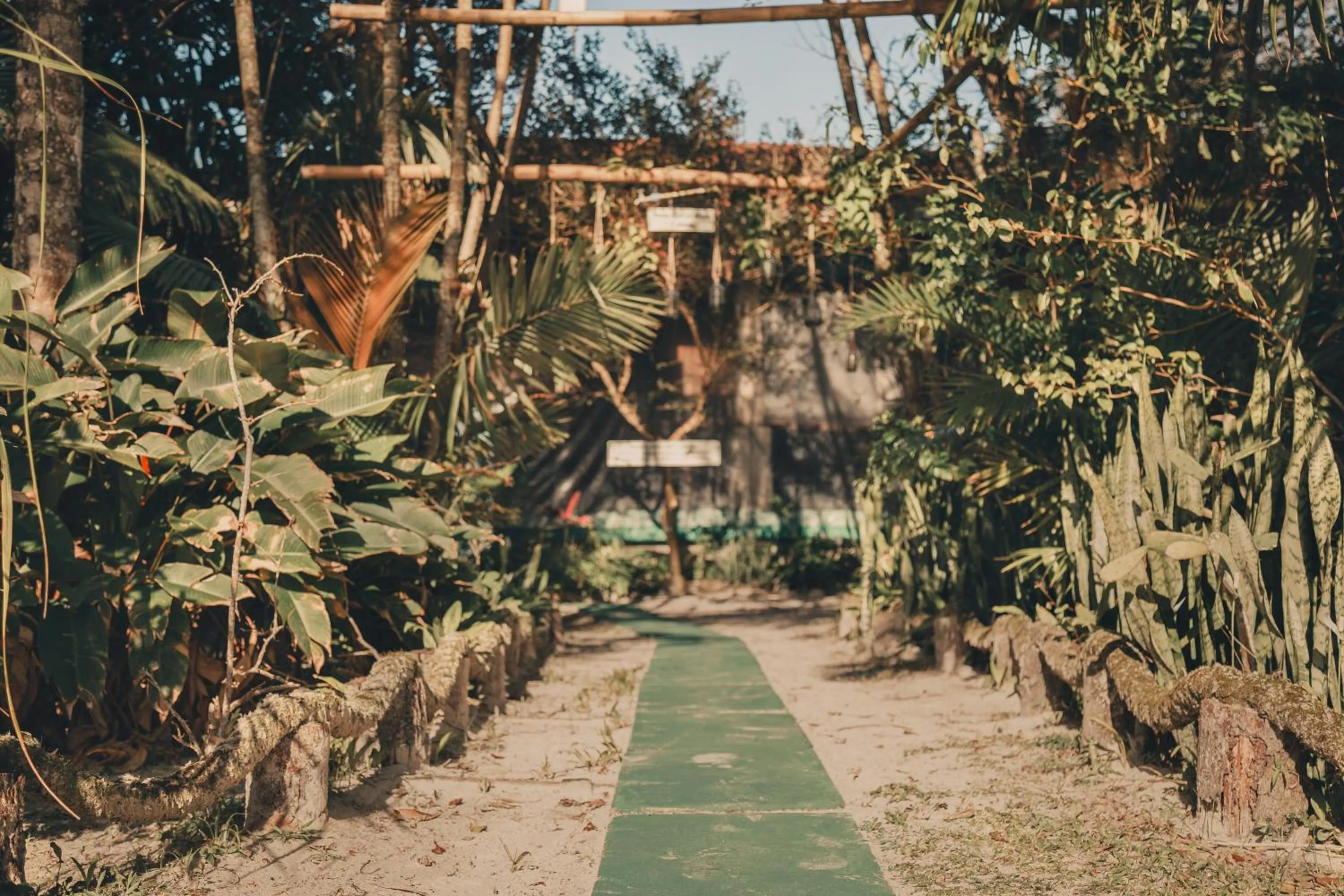 Garden view in A Ilha Verde Hotel Pousada na Praia