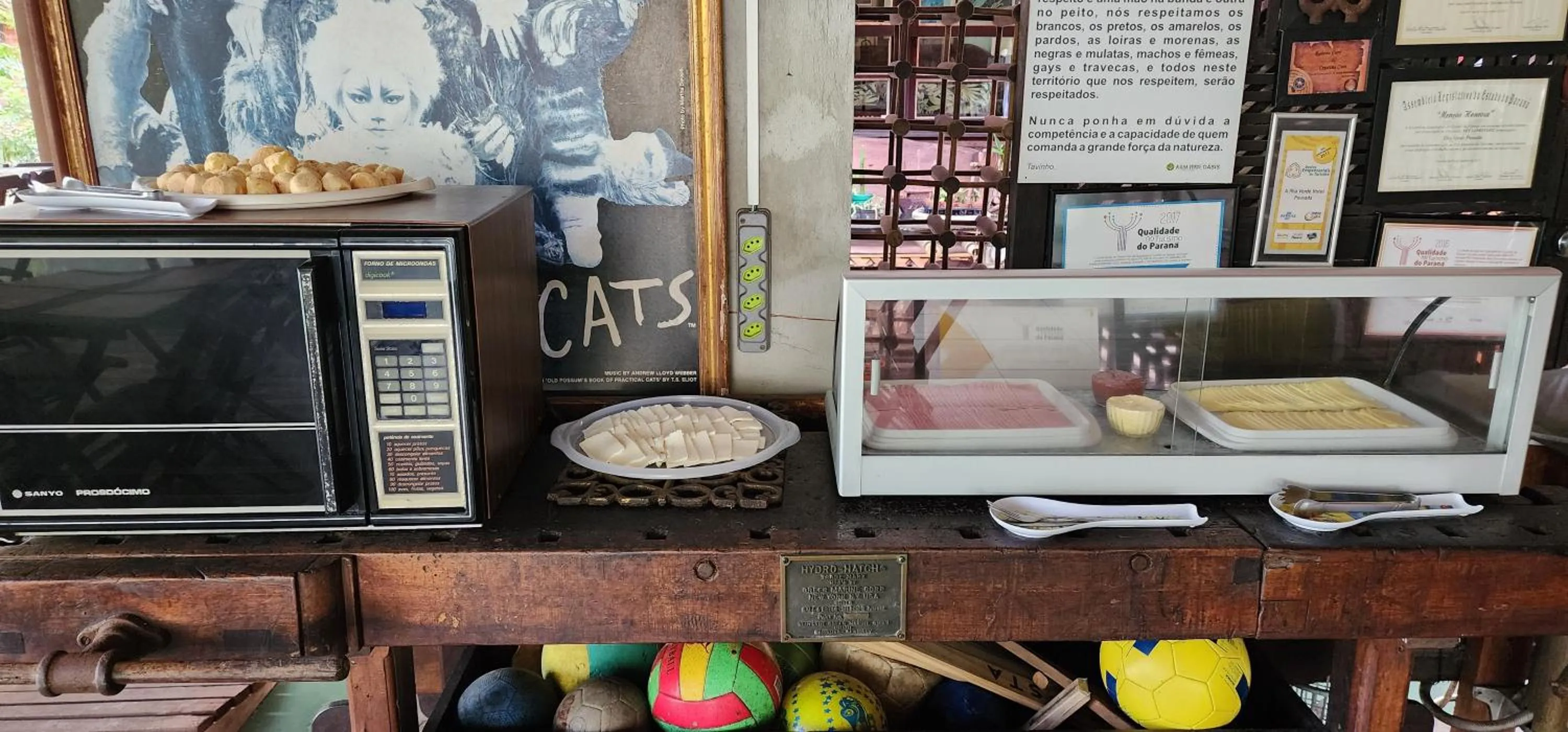 Breakfast in A Ilha Verde Hotel Pousada na Praia