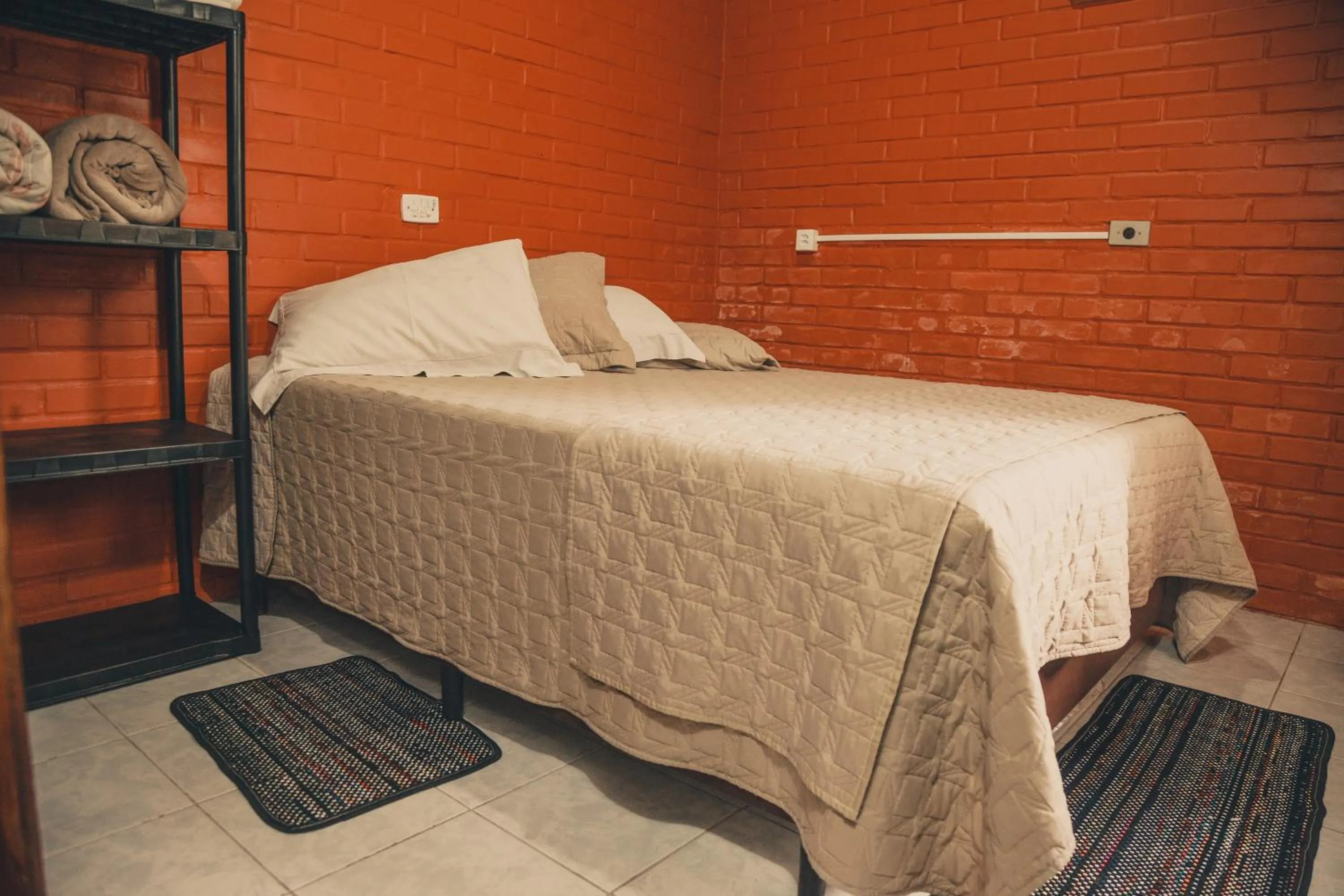 Bed in A Ilha Verde Hotel Pousada na Praia