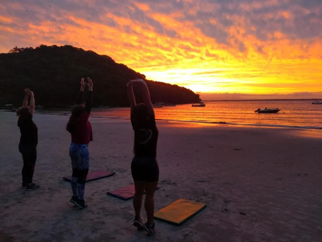 Sea view in A Ilha Verde Hotel Pousada na Praia