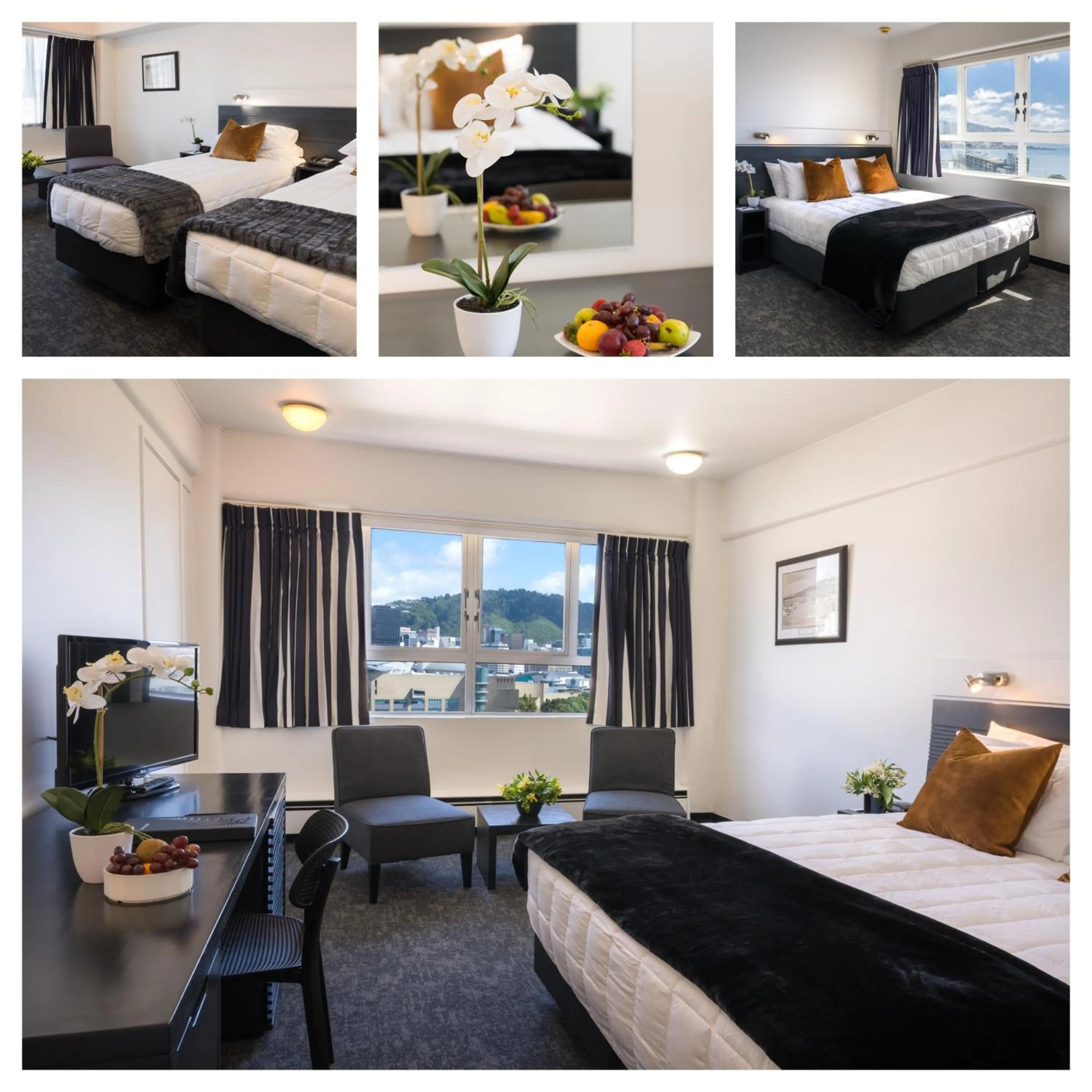 Bed in Bay Plaza Hotel