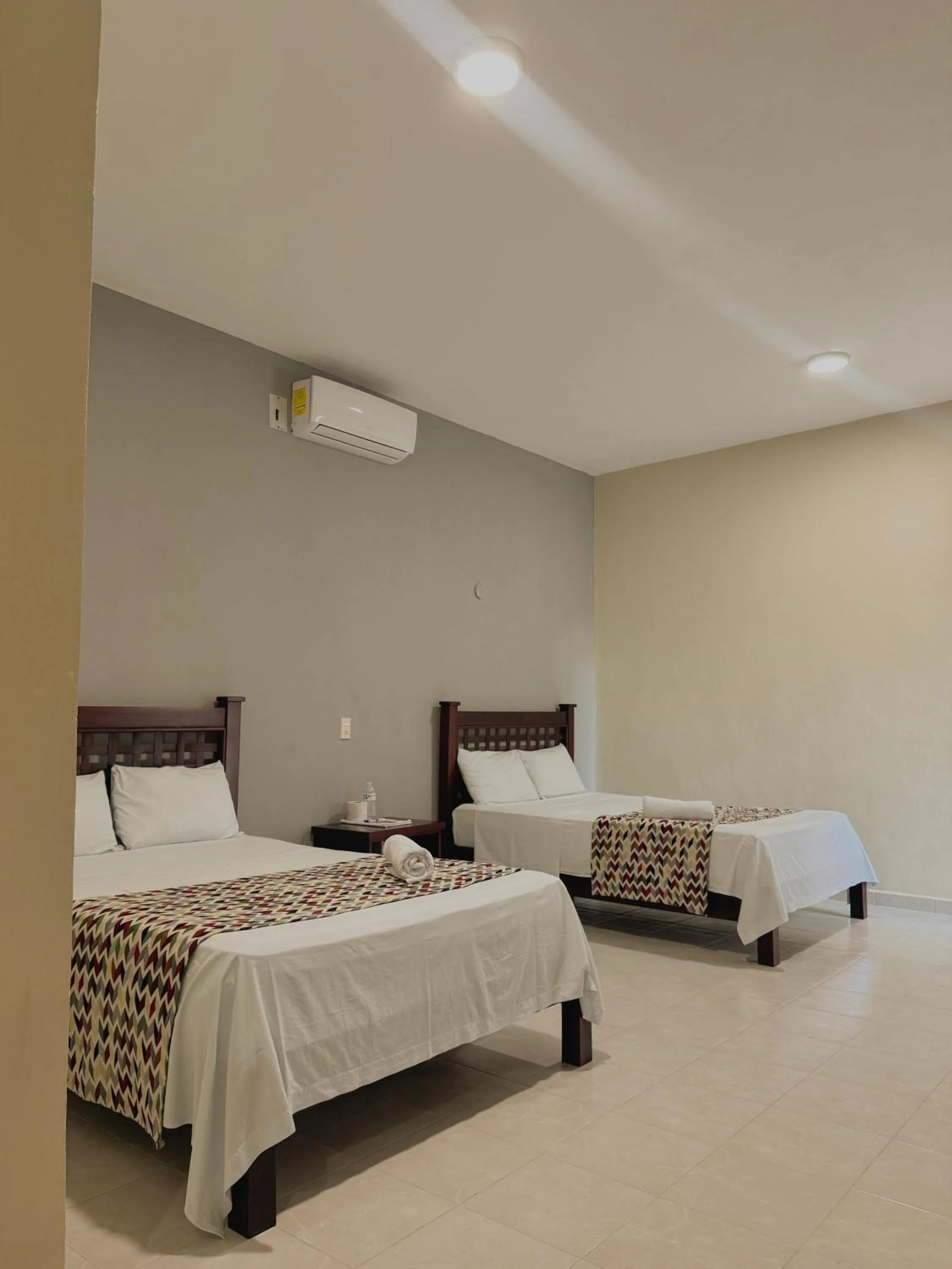 Bed in HOTEL VILLA CALAKMUL