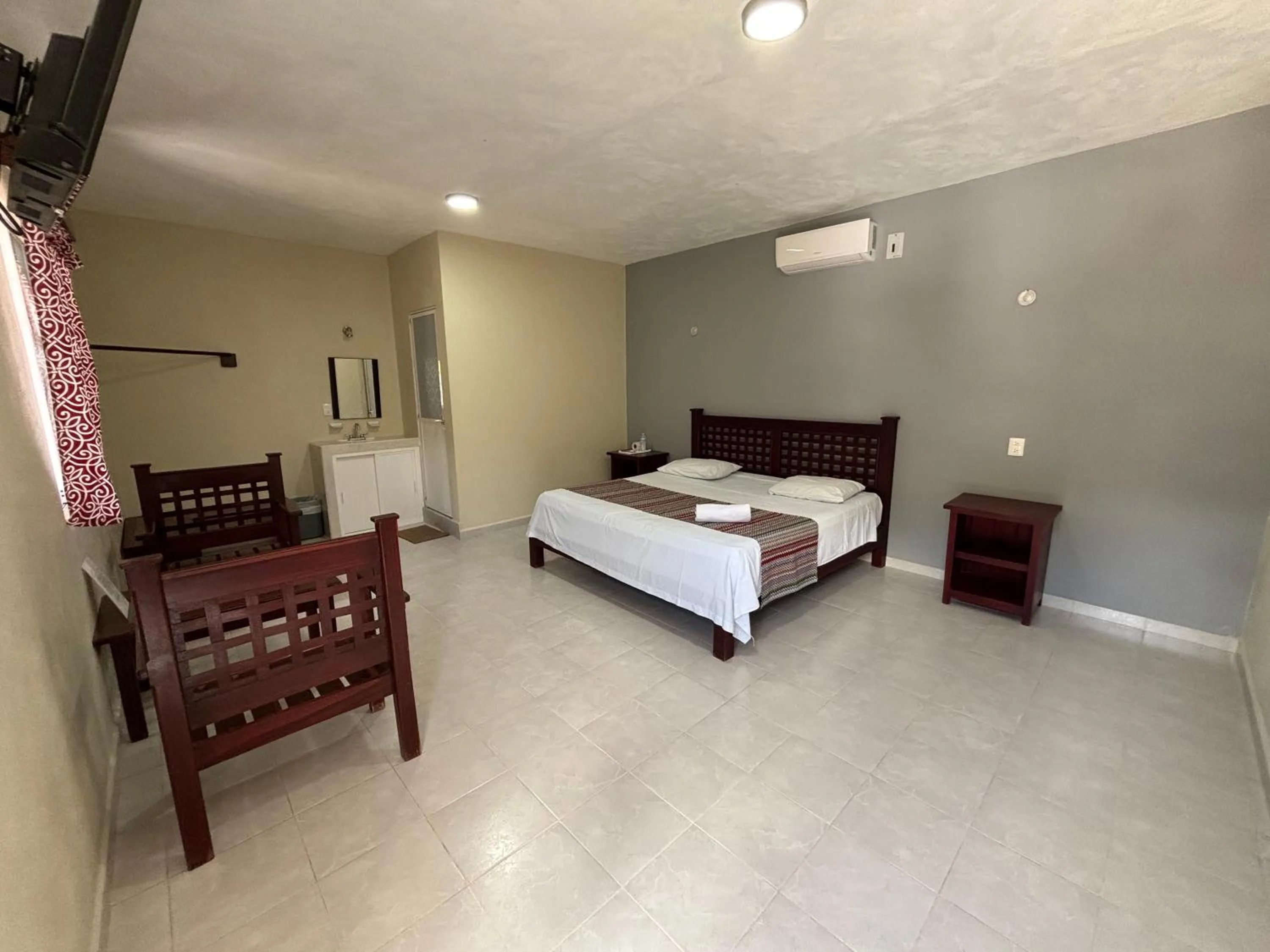Bed in HOTEL VILLA CALAKMUL
