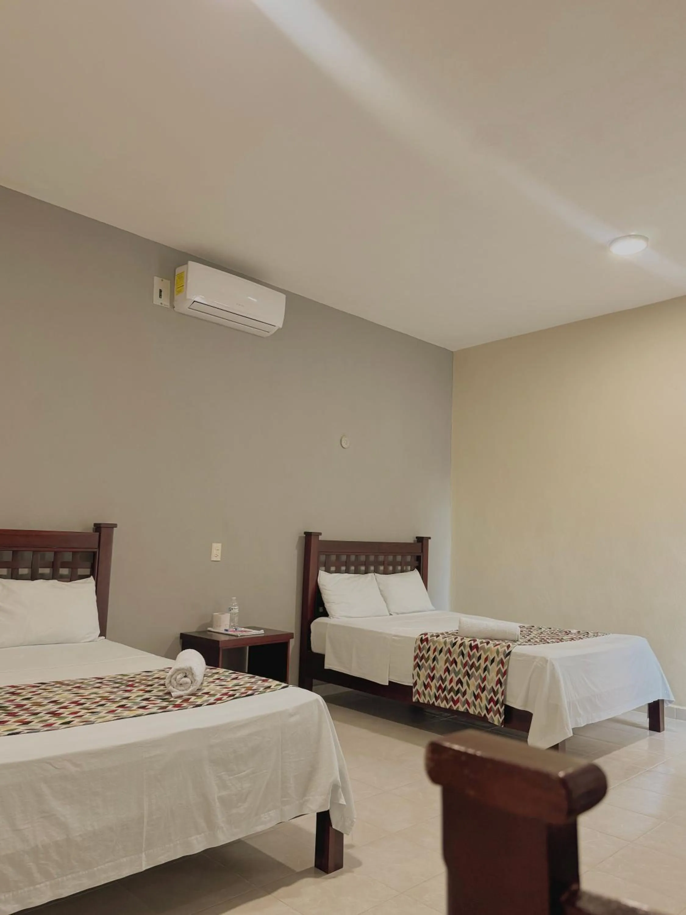 Bed in HOTEL VILLA CALAKMUL