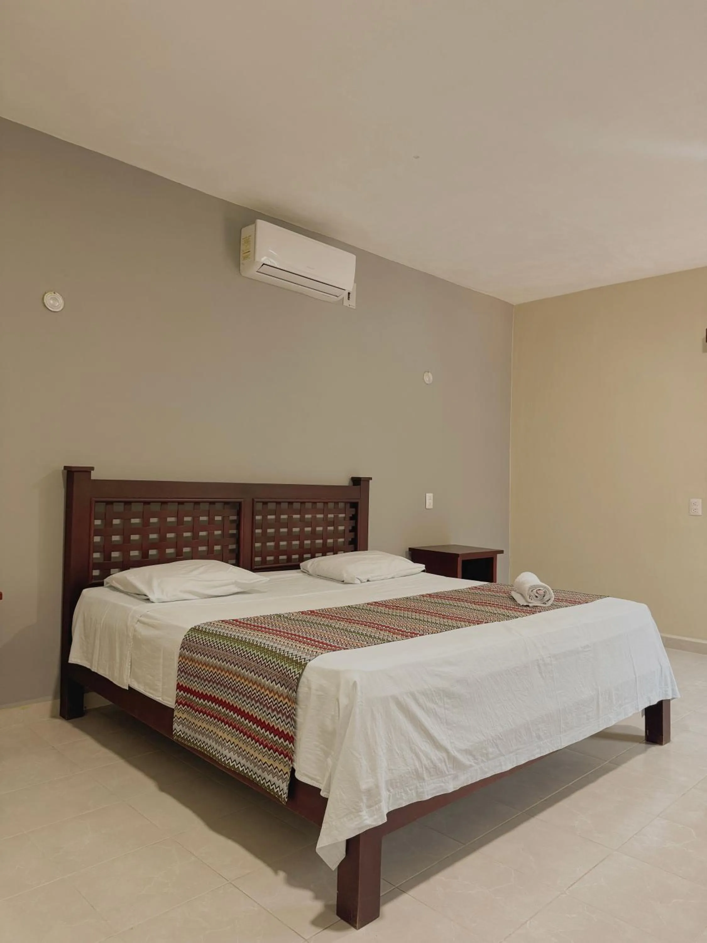 Bed in HOTEL VILLA CALAKMUL