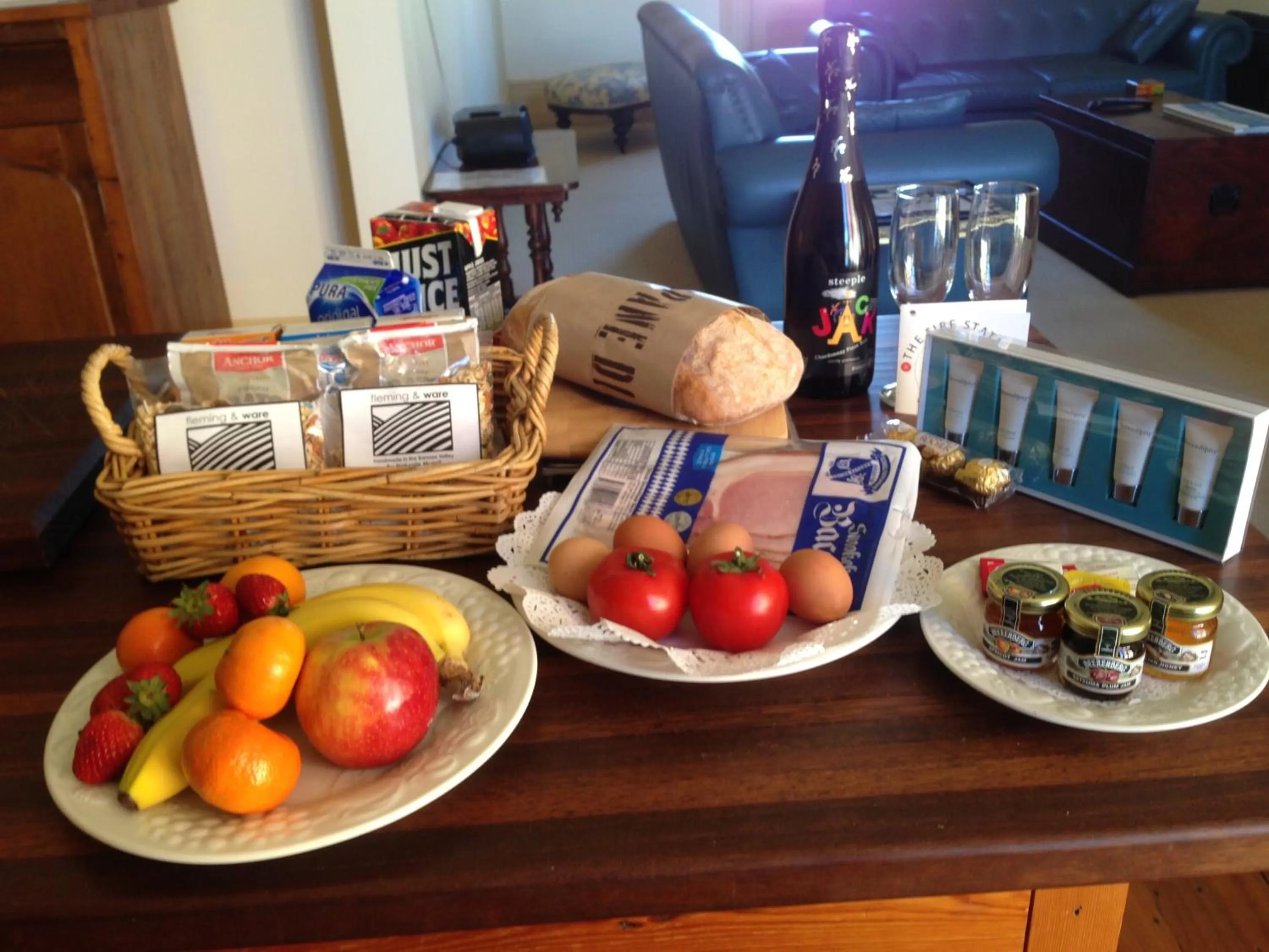 Food in Buxton Manor