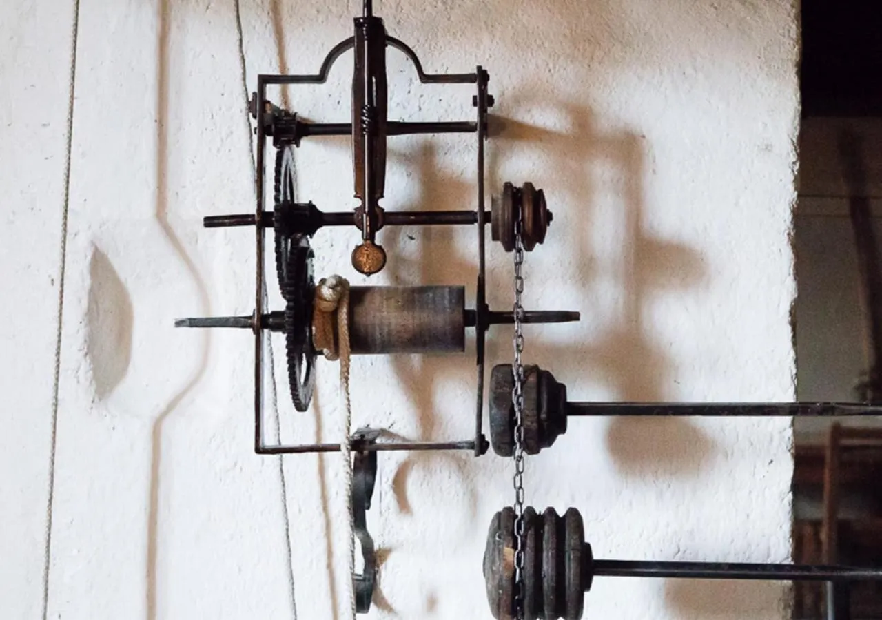 Decorative detail in Langley Hotel La Vieille Ferme