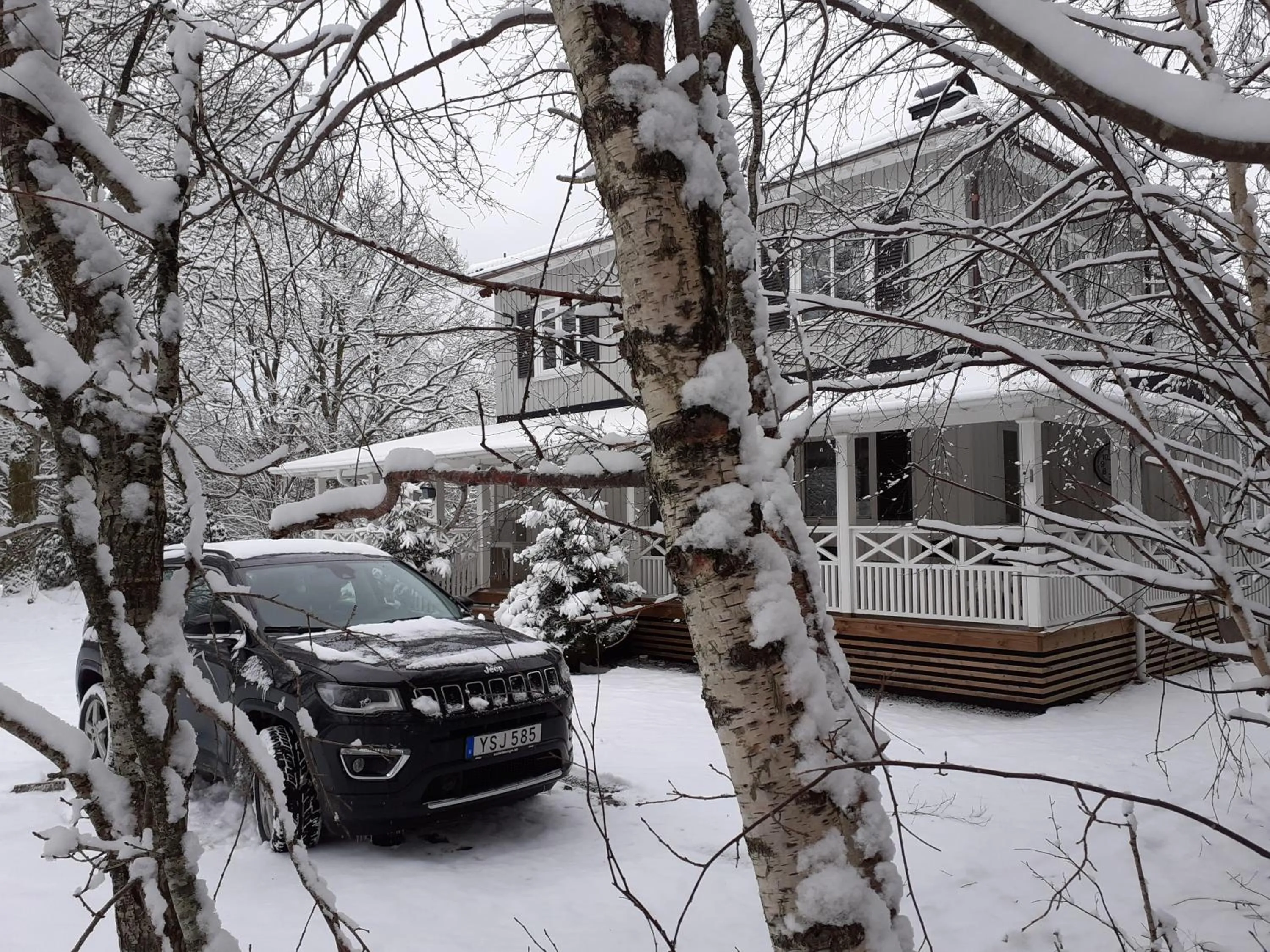 Natural landscape in Villa Ekegården