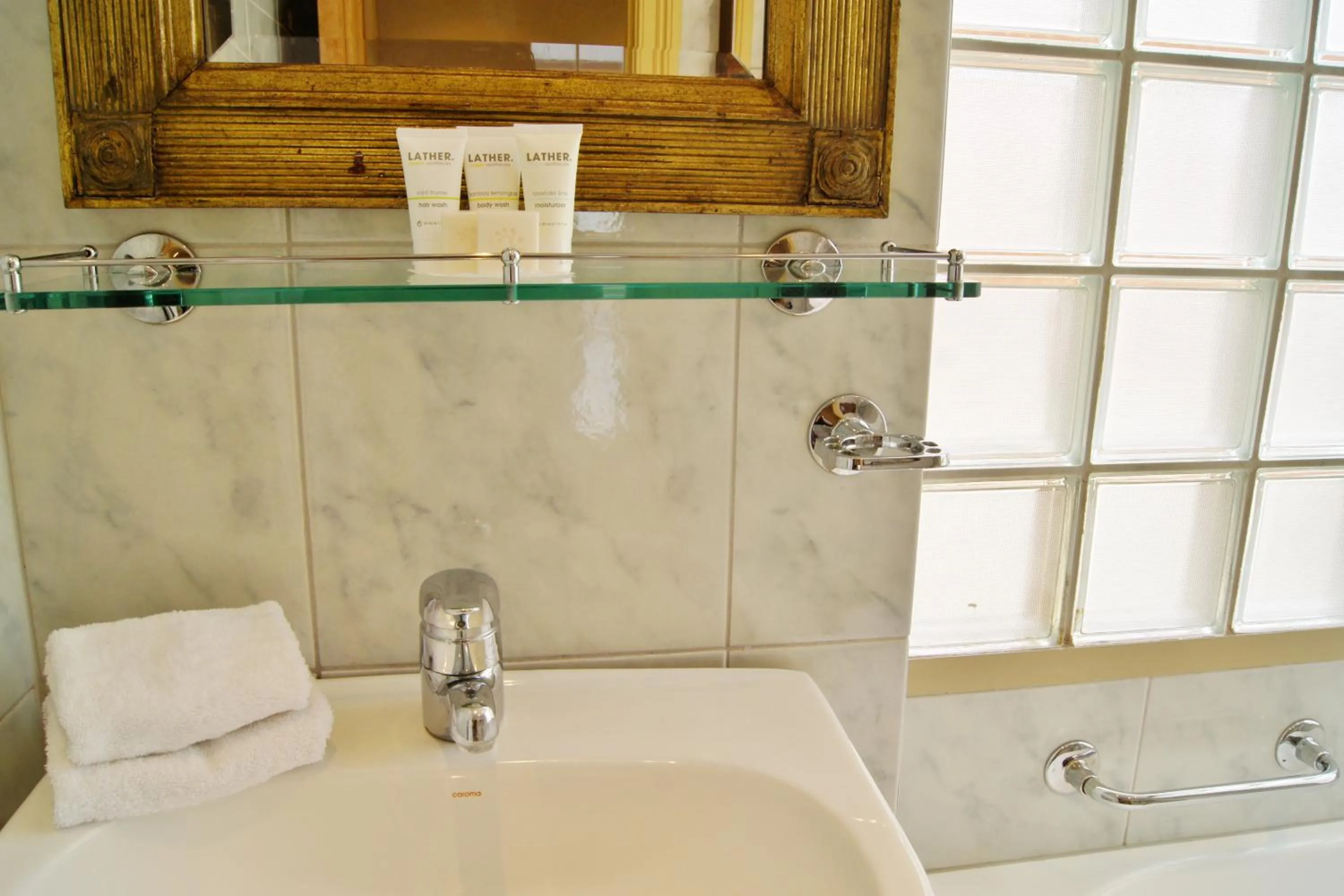 Shower in Fire Station Inn