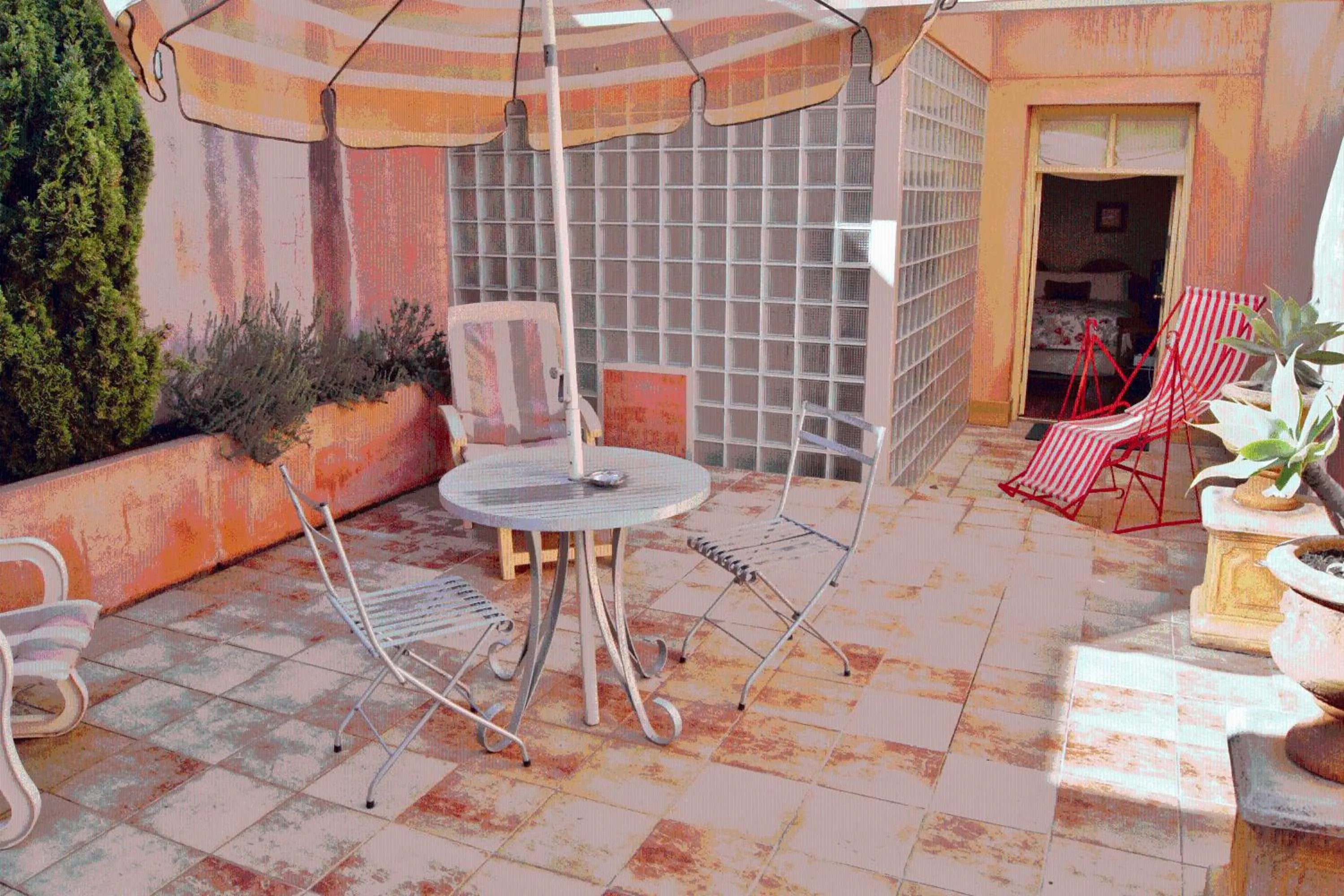 Balcony/Terrace in Fire Station Inn