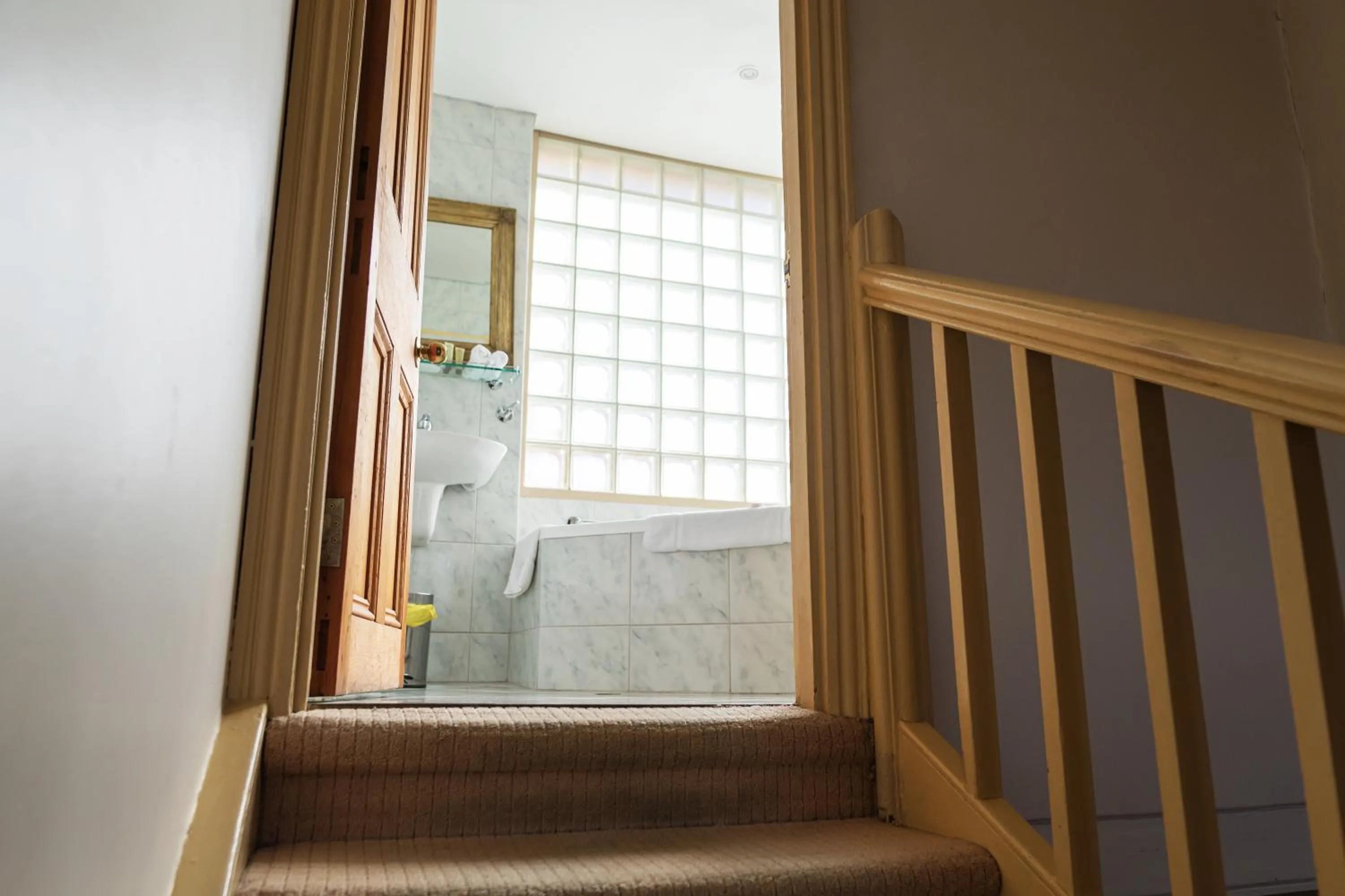 Bathroom in Fire Station Inn