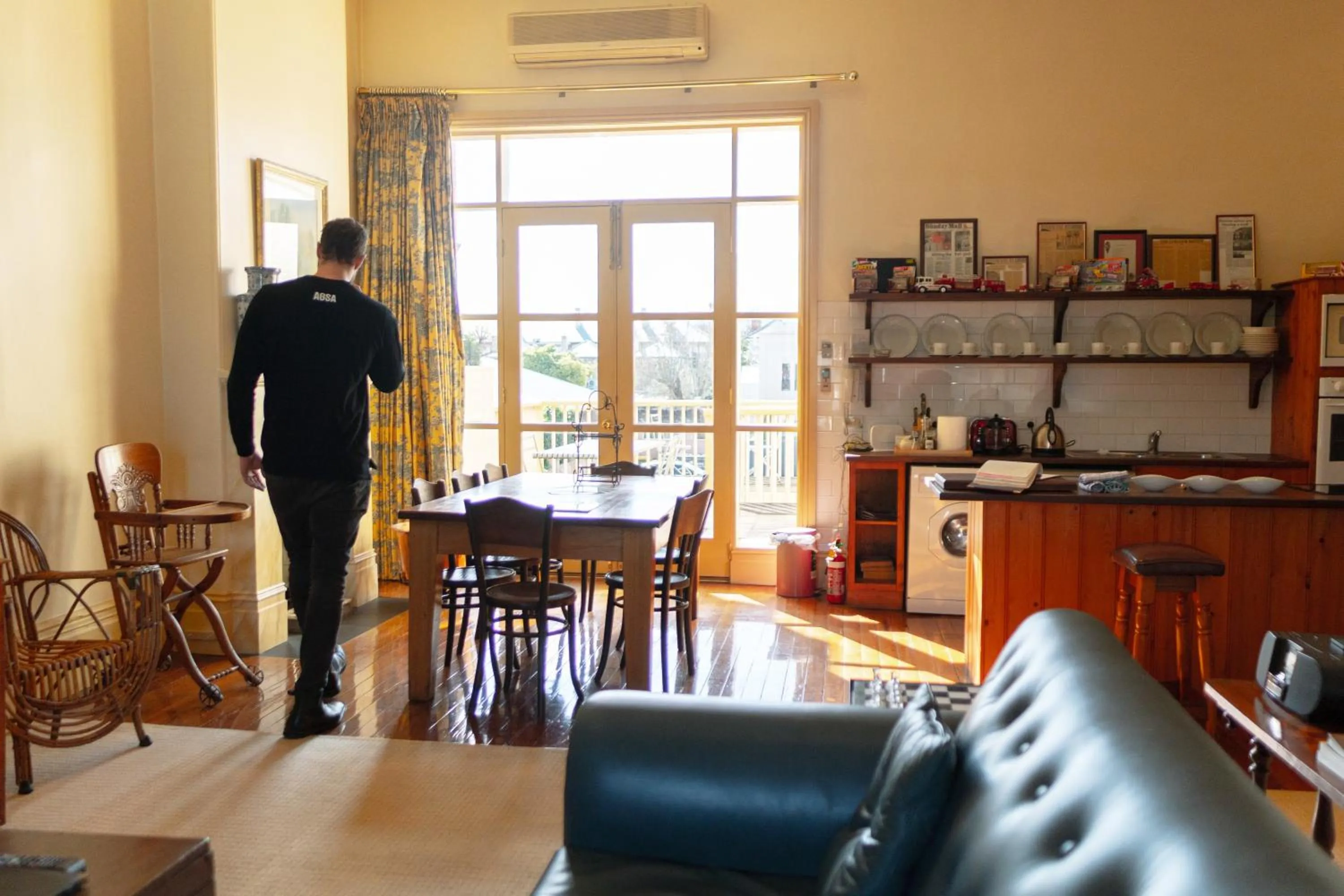 Coffee/tea facilities in Fire Station Inn