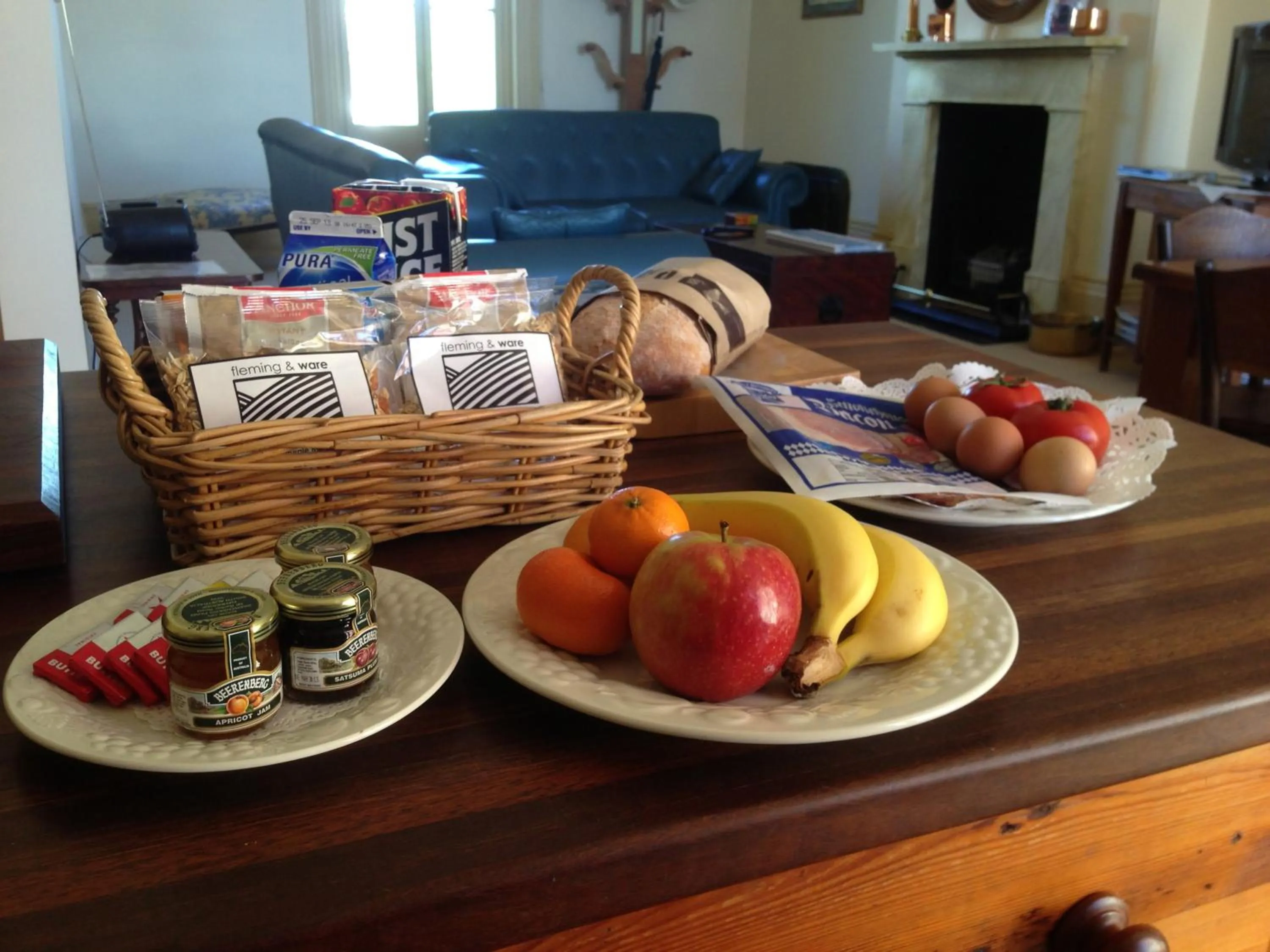 Food in Fire Station Inn