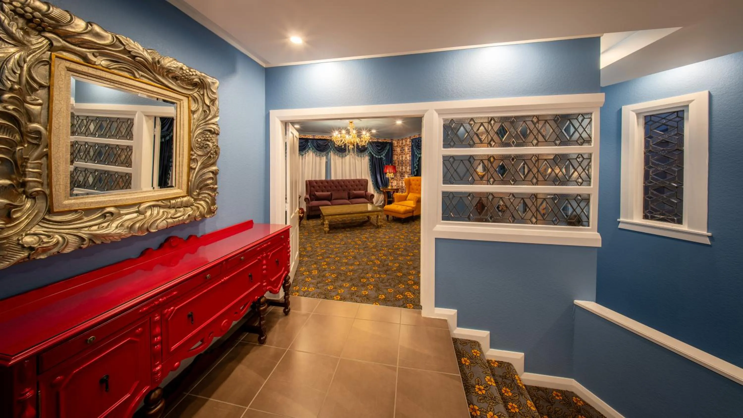 Bed in Prince's Gate Hotel