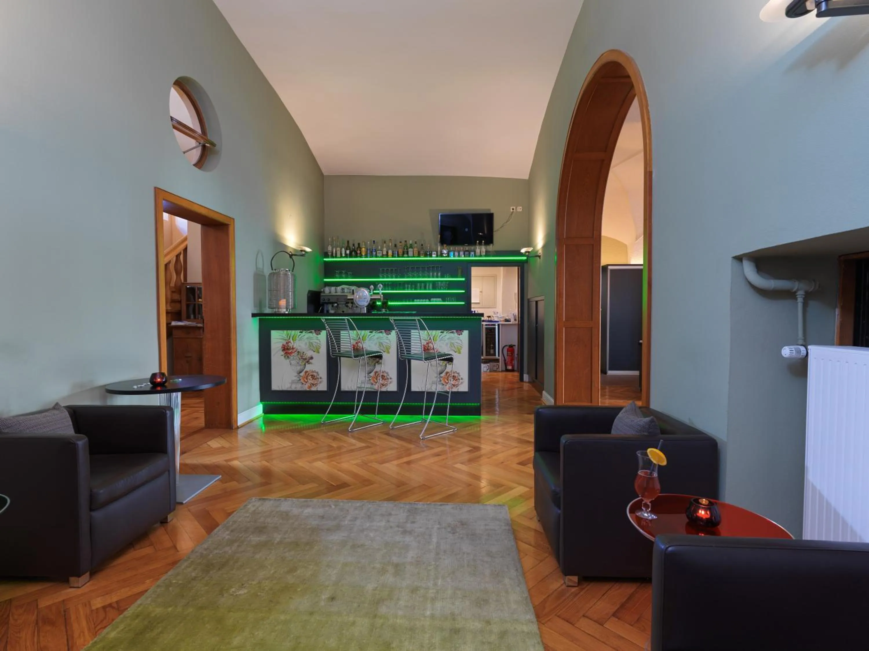 Lounge or bar in Lodner Hotel Drei Mohren