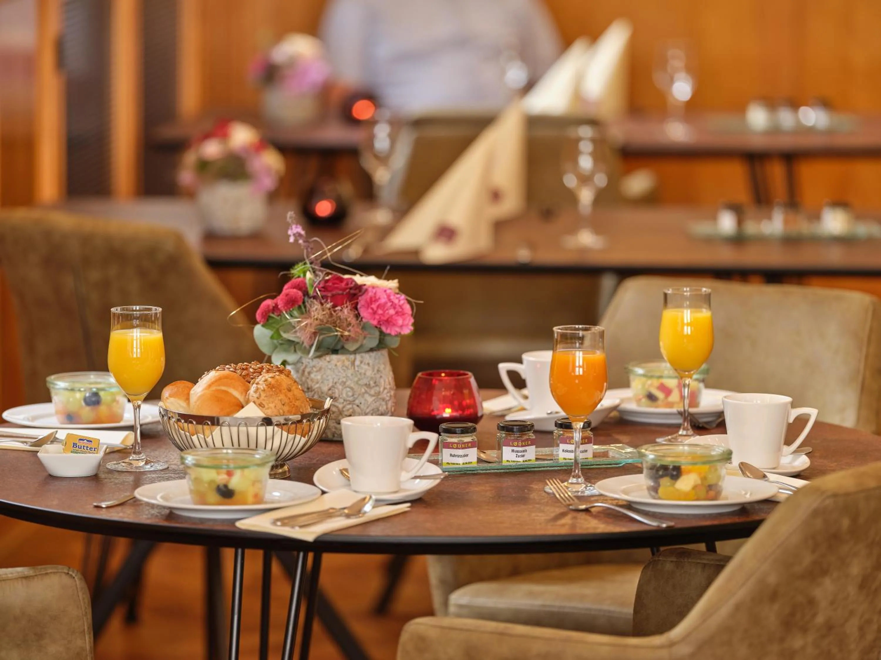 Breakfast in Lodner Hotel Drei Mohren