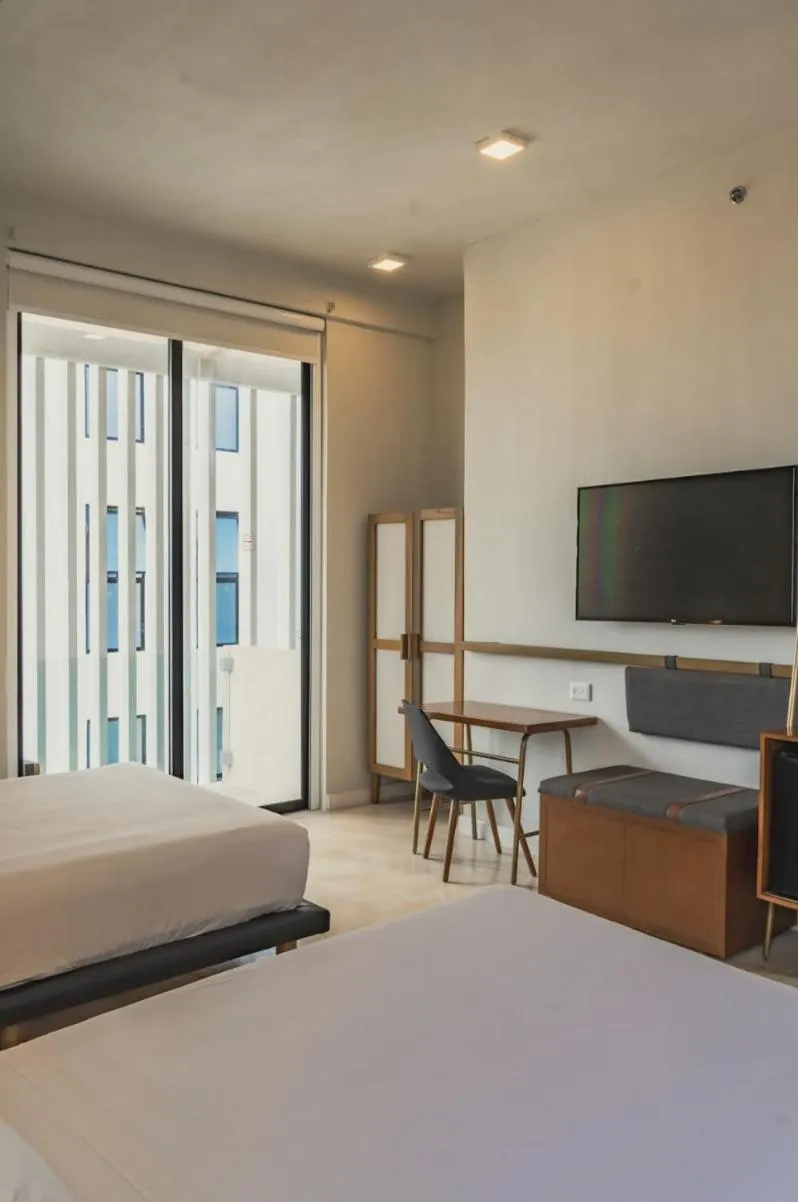 Decorative detail, Bed in Mex Hoteles