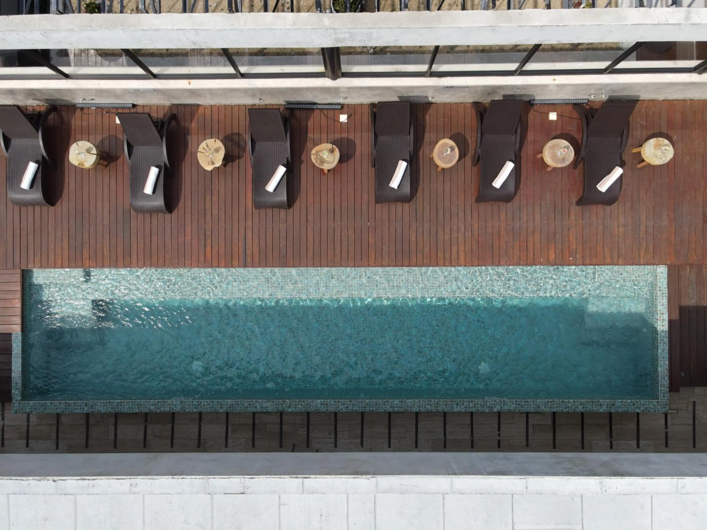 Pool view in Mex Hoteles