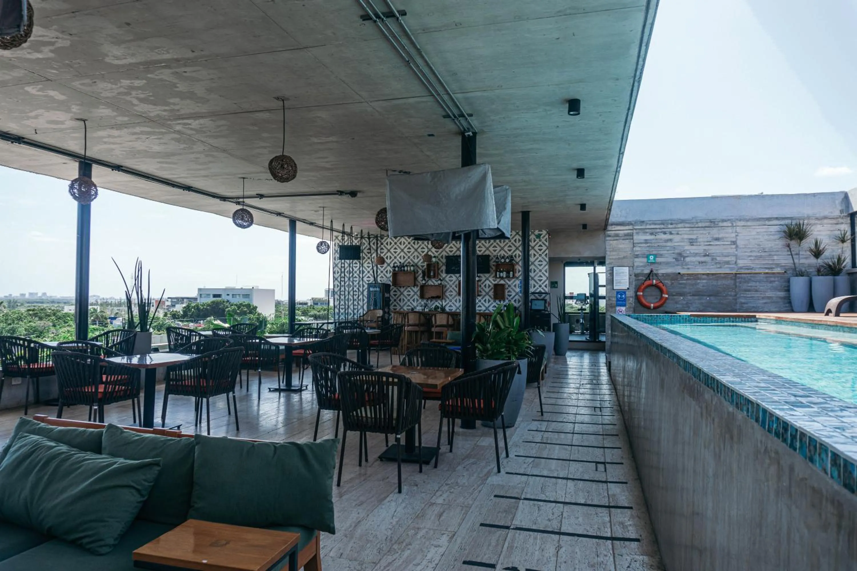 Swimming pool in Mex Hoteles
