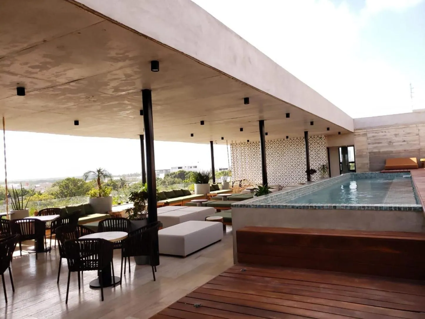 Swimming pool in Mex Hoteles