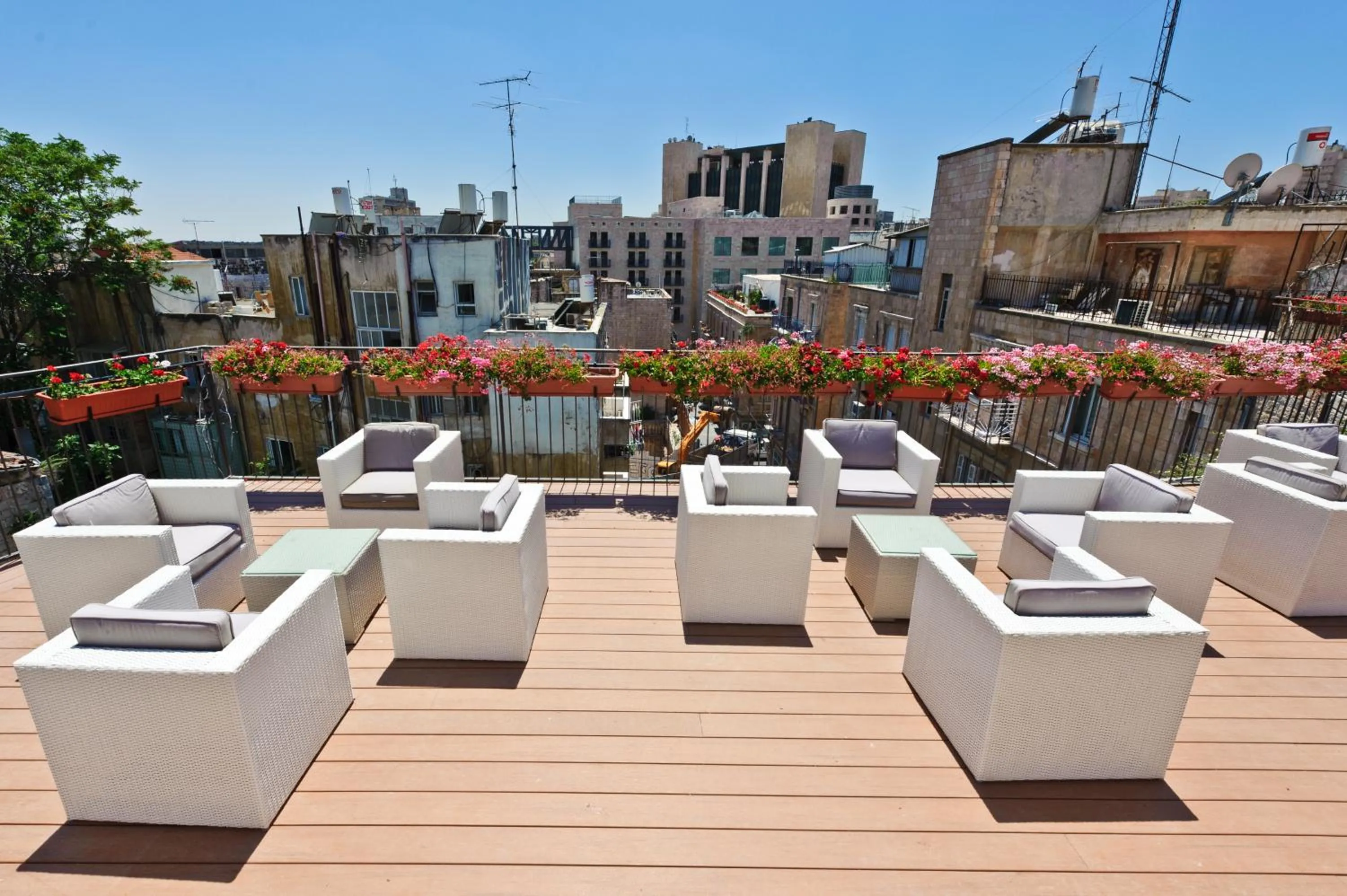 Balcony/Terrace in Jerusalem Inn by Smart Hotels