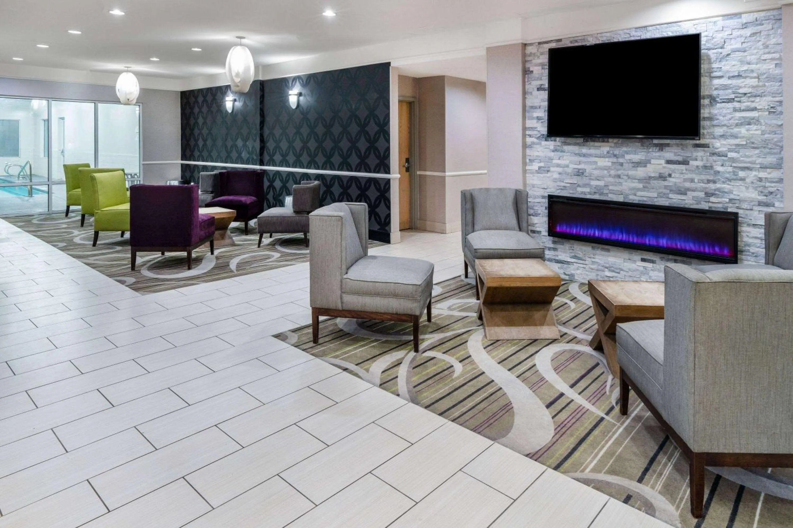 Lobby or reception in La Quinta by Wyndham Roswell