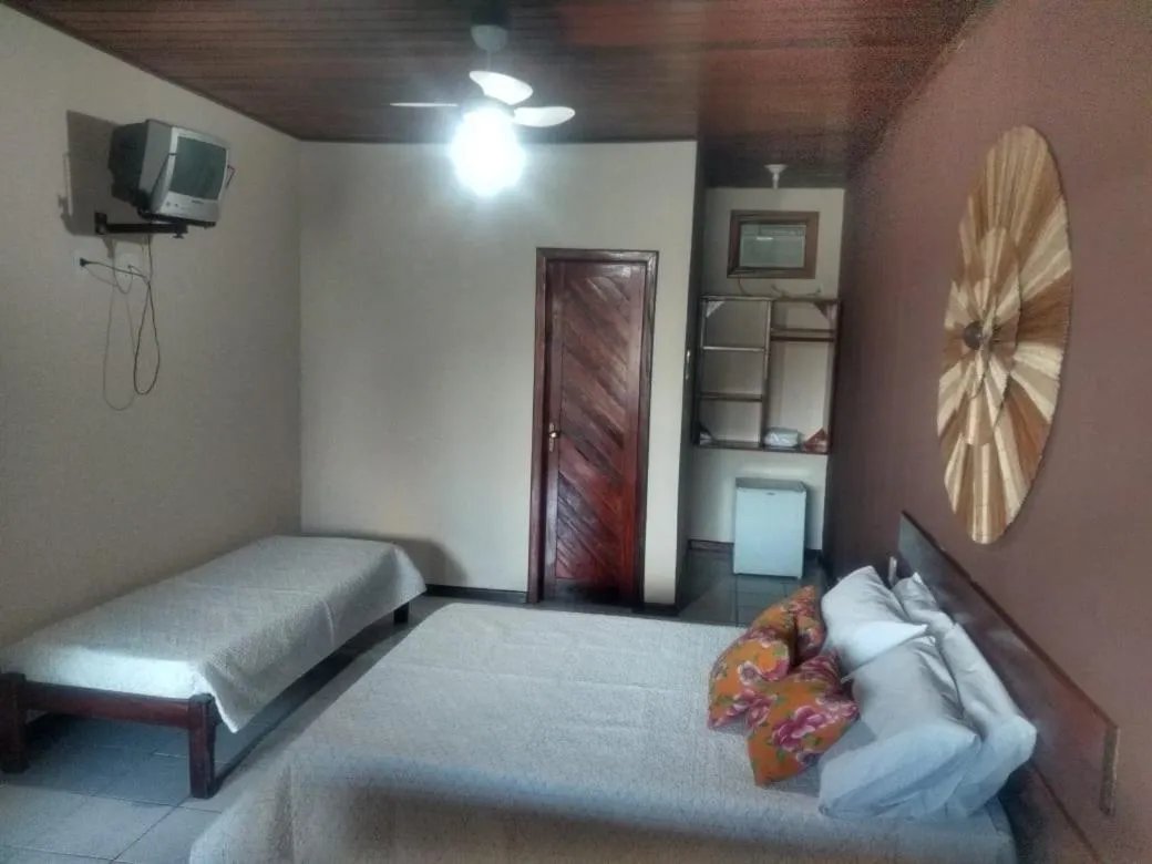 Bed in Pousada Portal do Sol