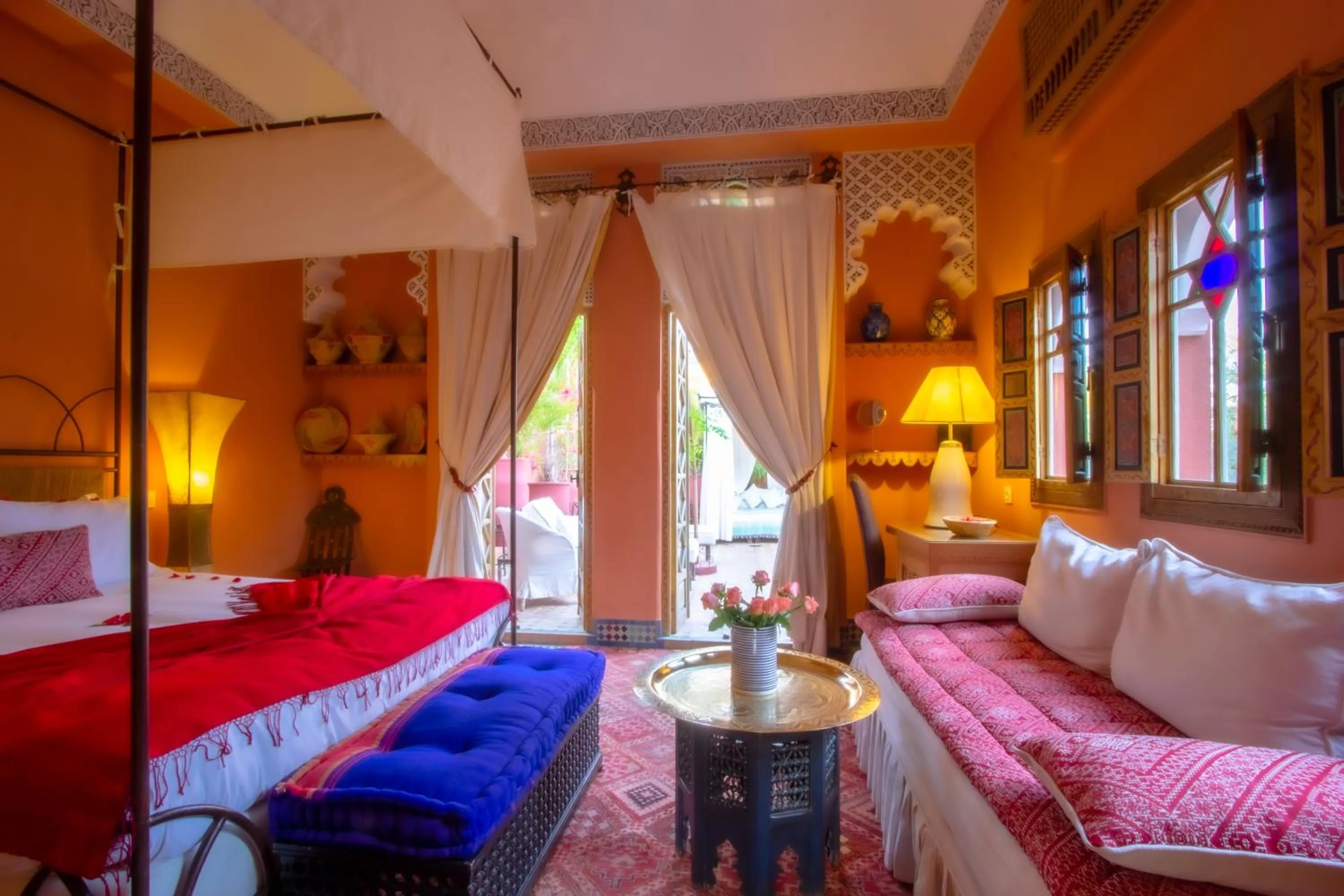 Bedroom, Bed in Riad Kaiss By Anika