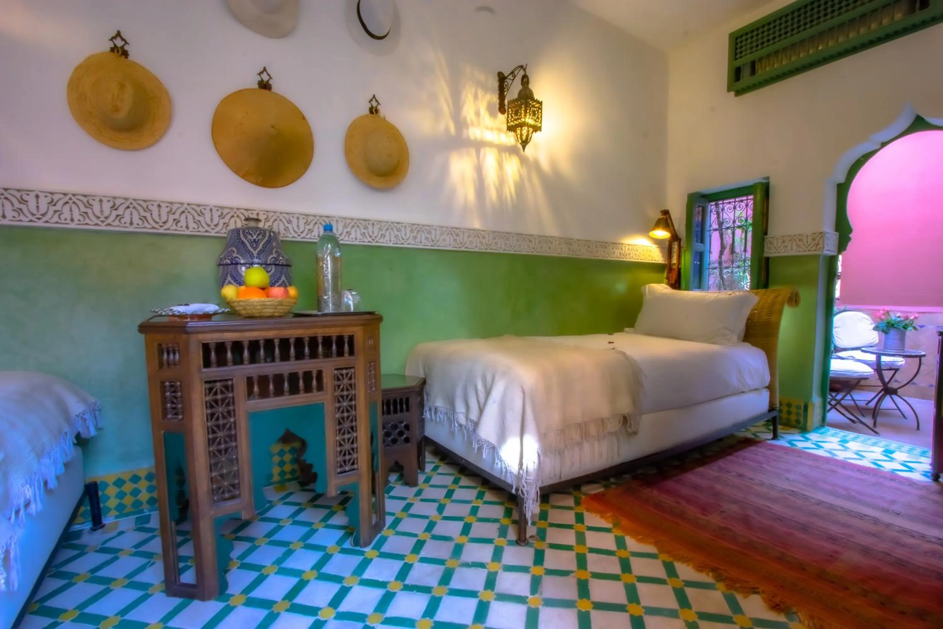 Bedroom, Bed in Riad Kaiss By Anika